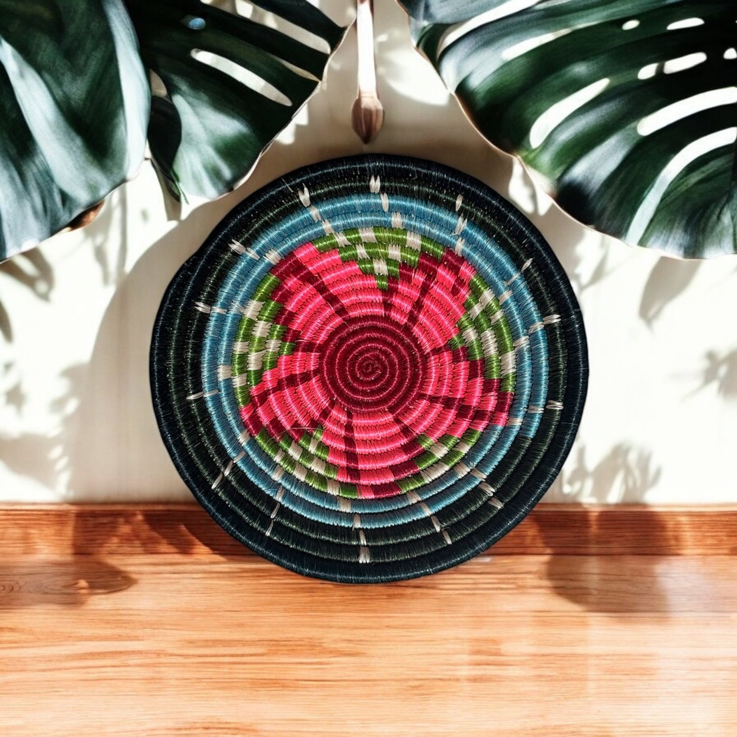 Blossom Radiance Woven Basket