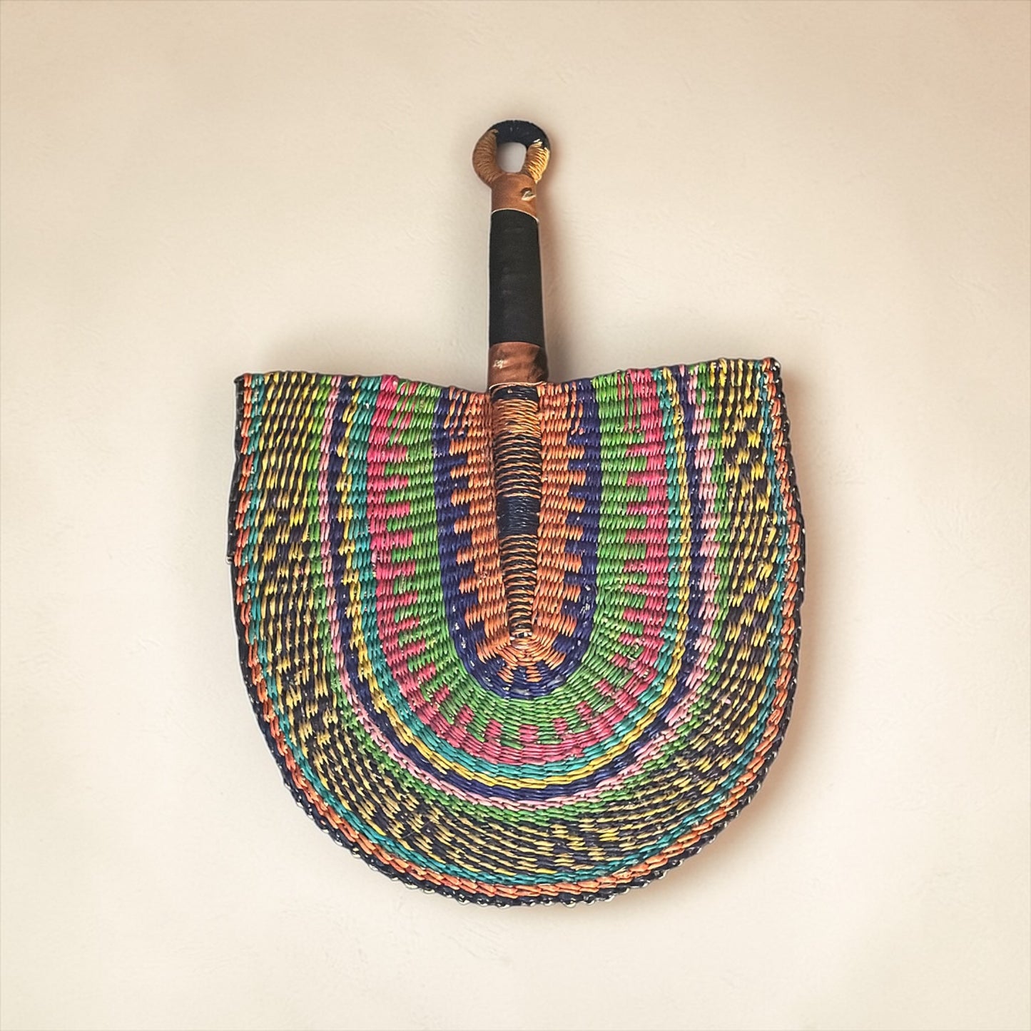 Woven African Fan – 01