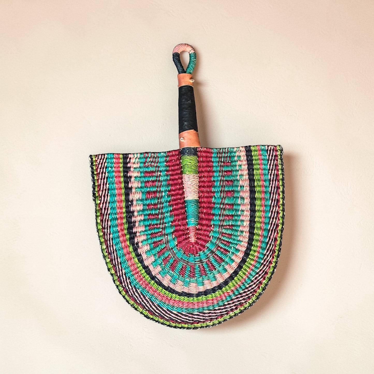 Woven African Fan – 50