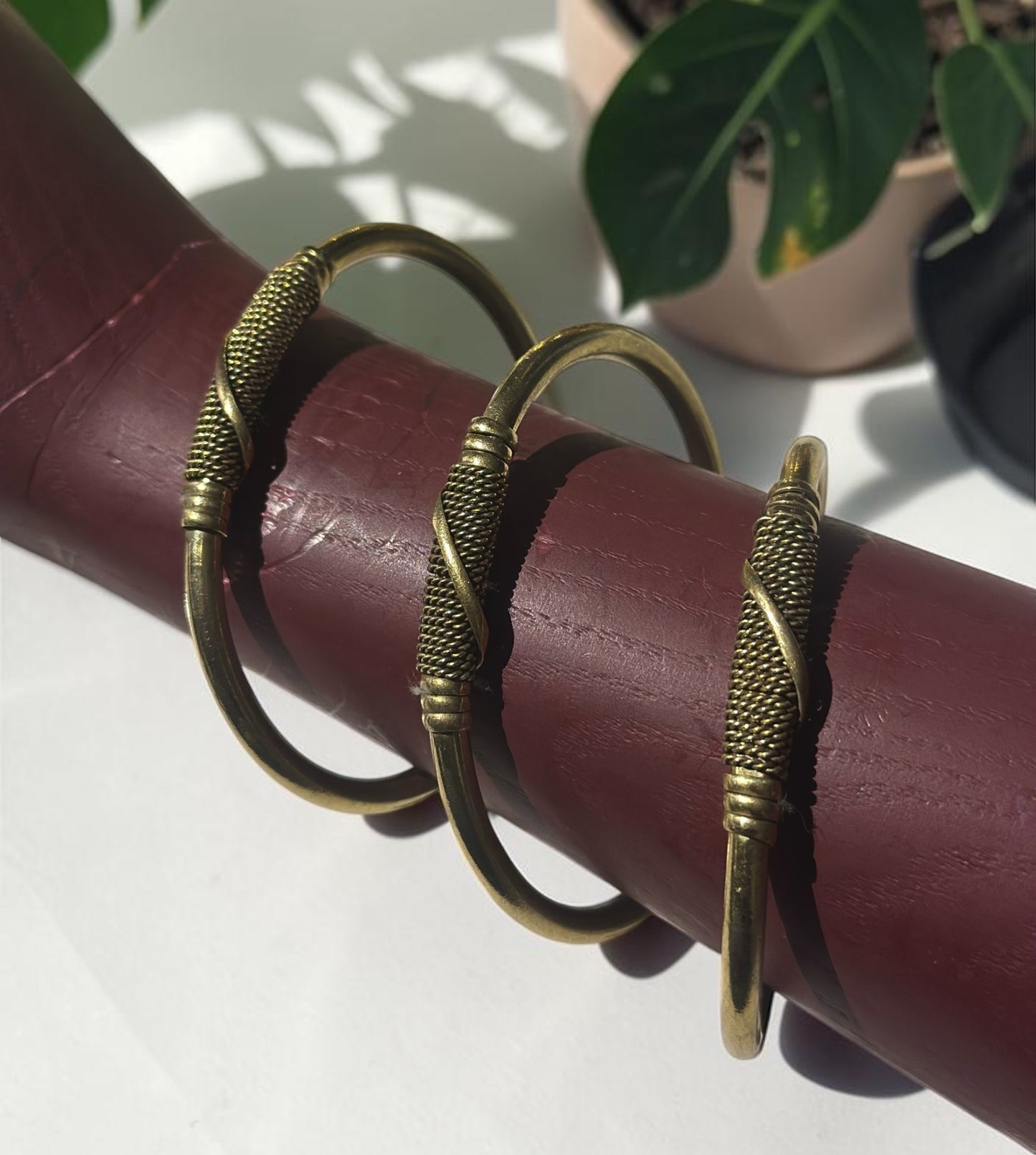 Twisted Legacy Brass Cuff