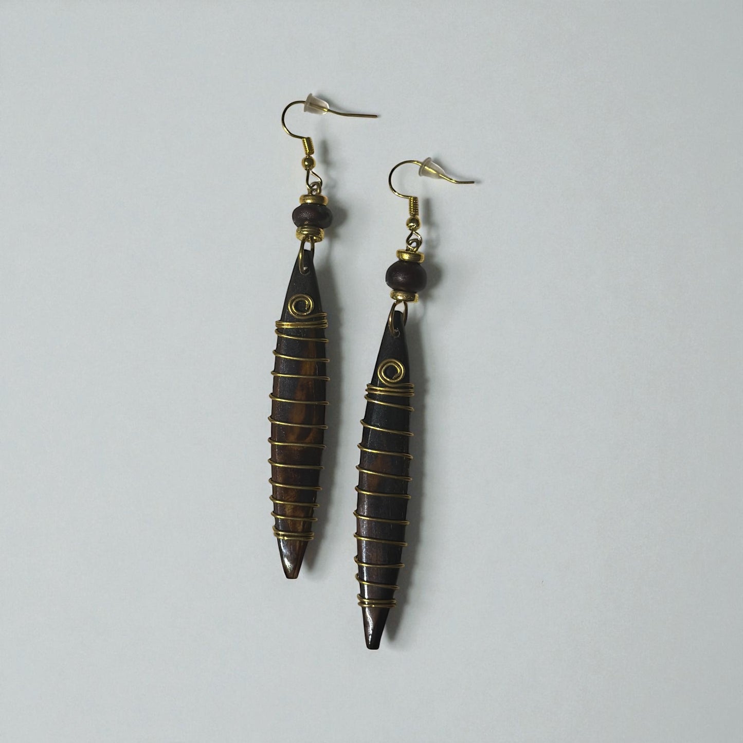 Wrapped Spire Harmony Earrings