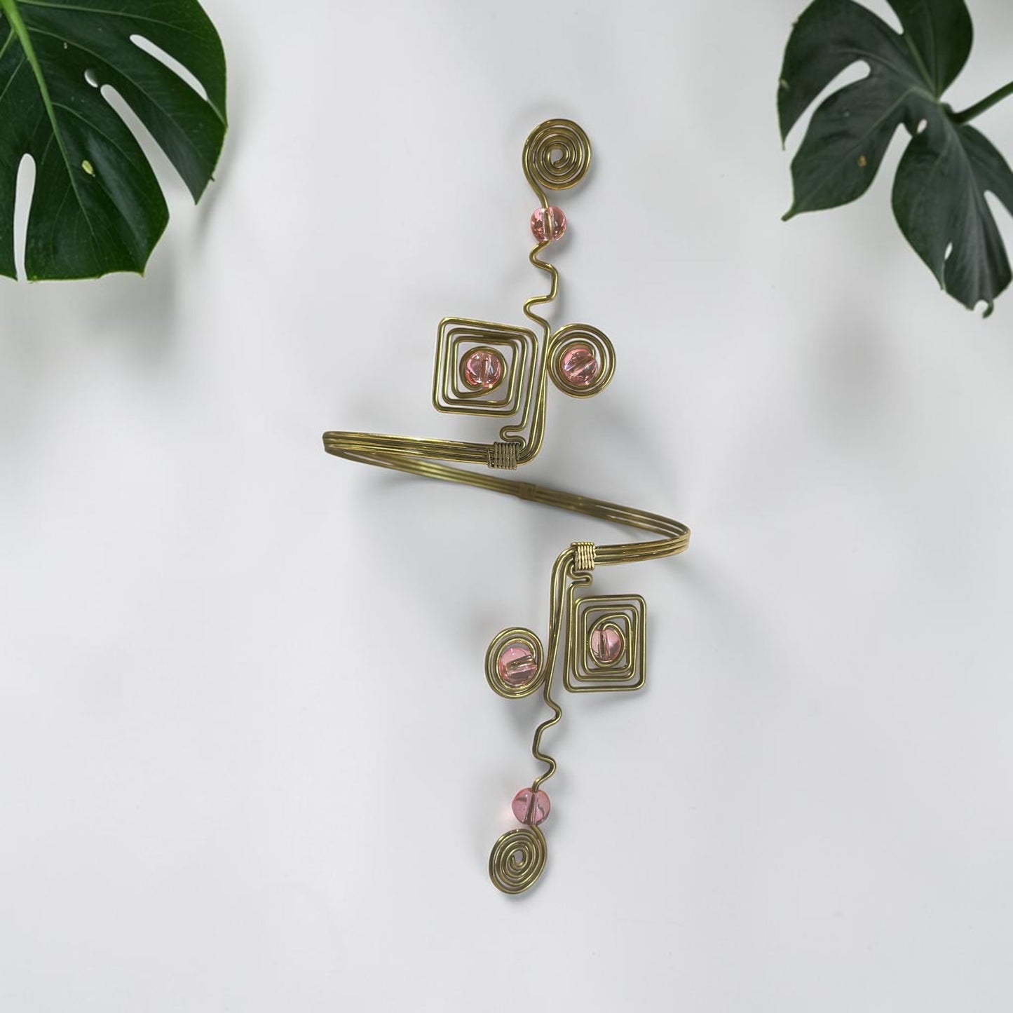 Blush Harmony Arm Cuff