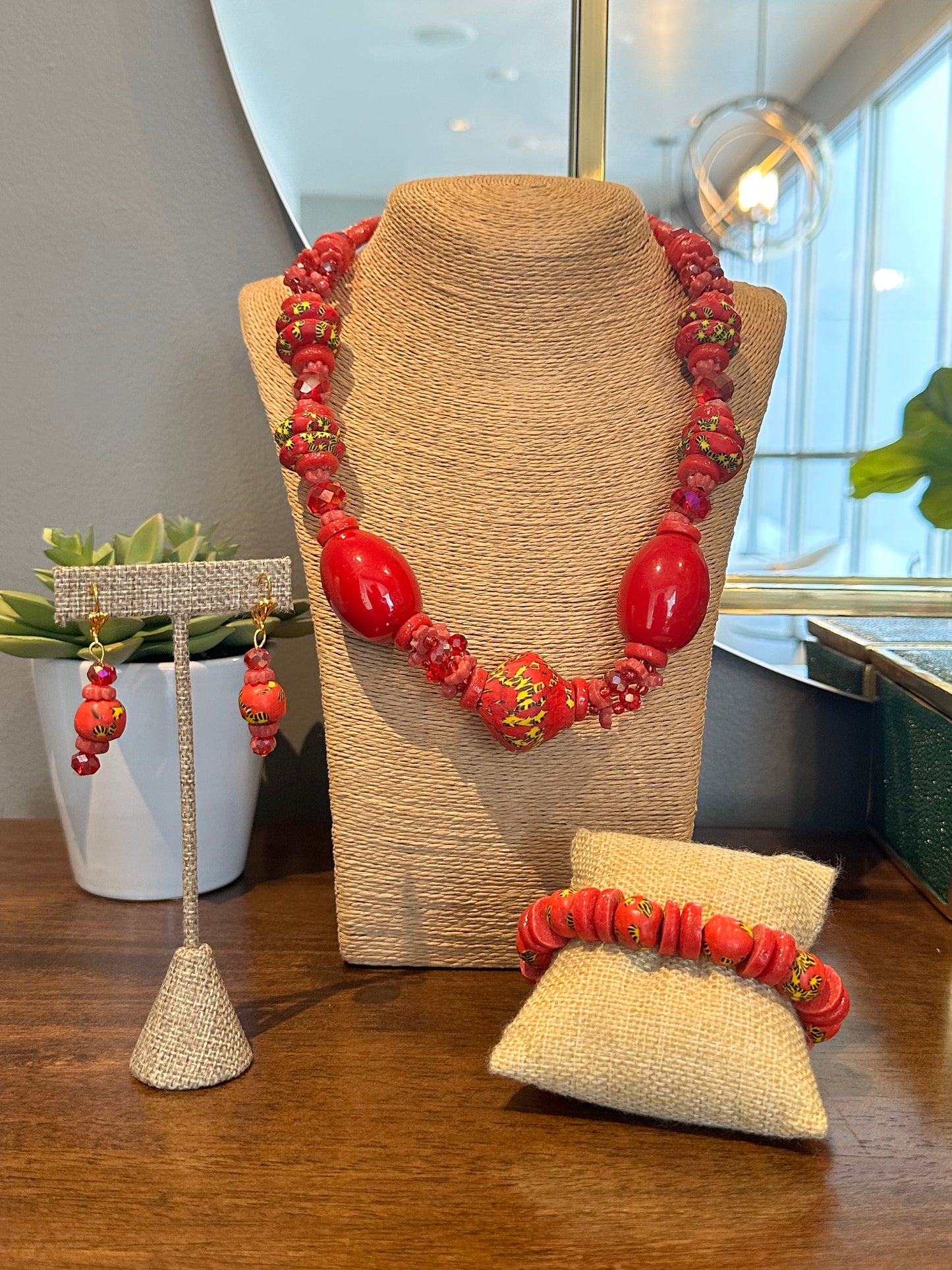 Nsoroma Ruby Set