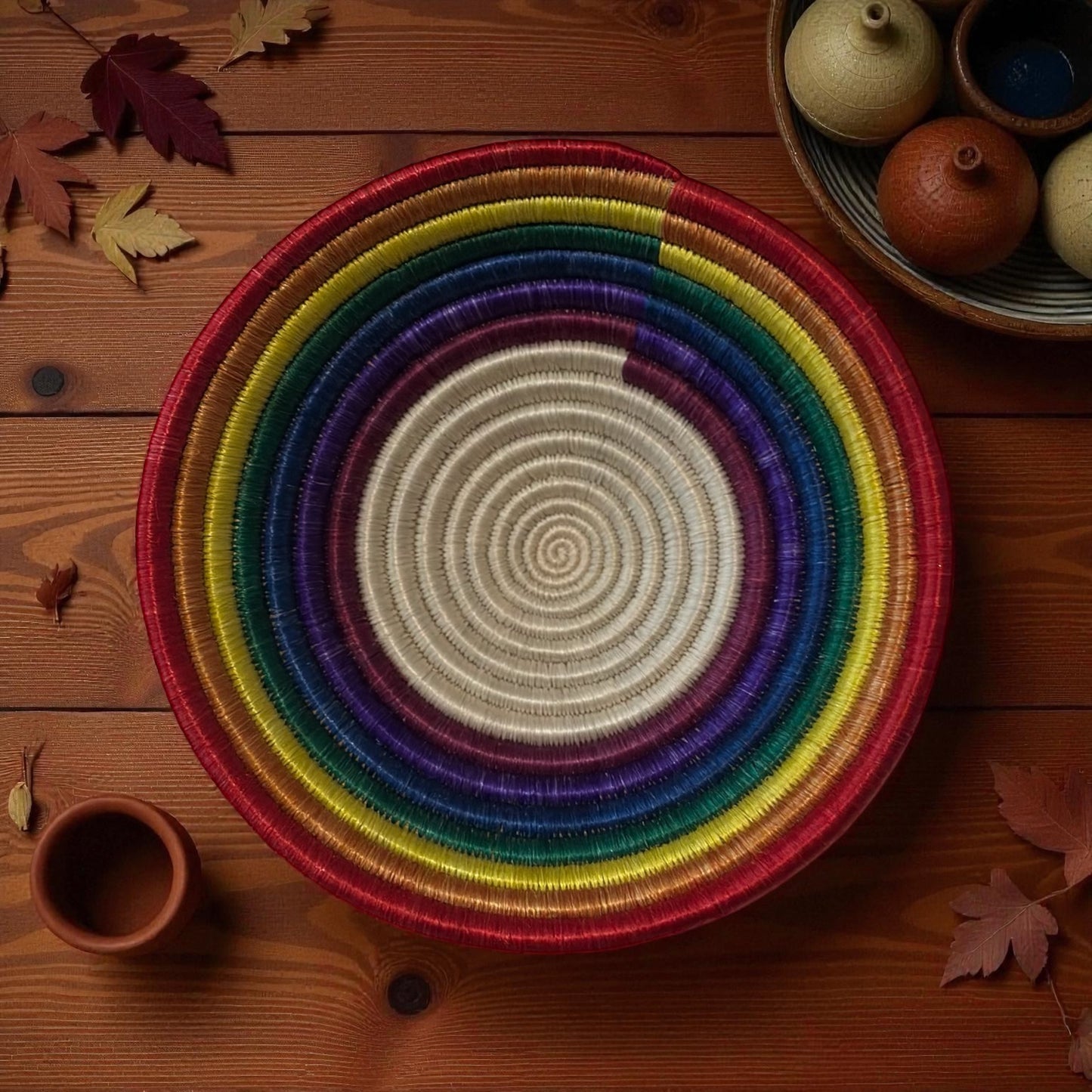 🌤️ Harmony Bloom Woven Basket
