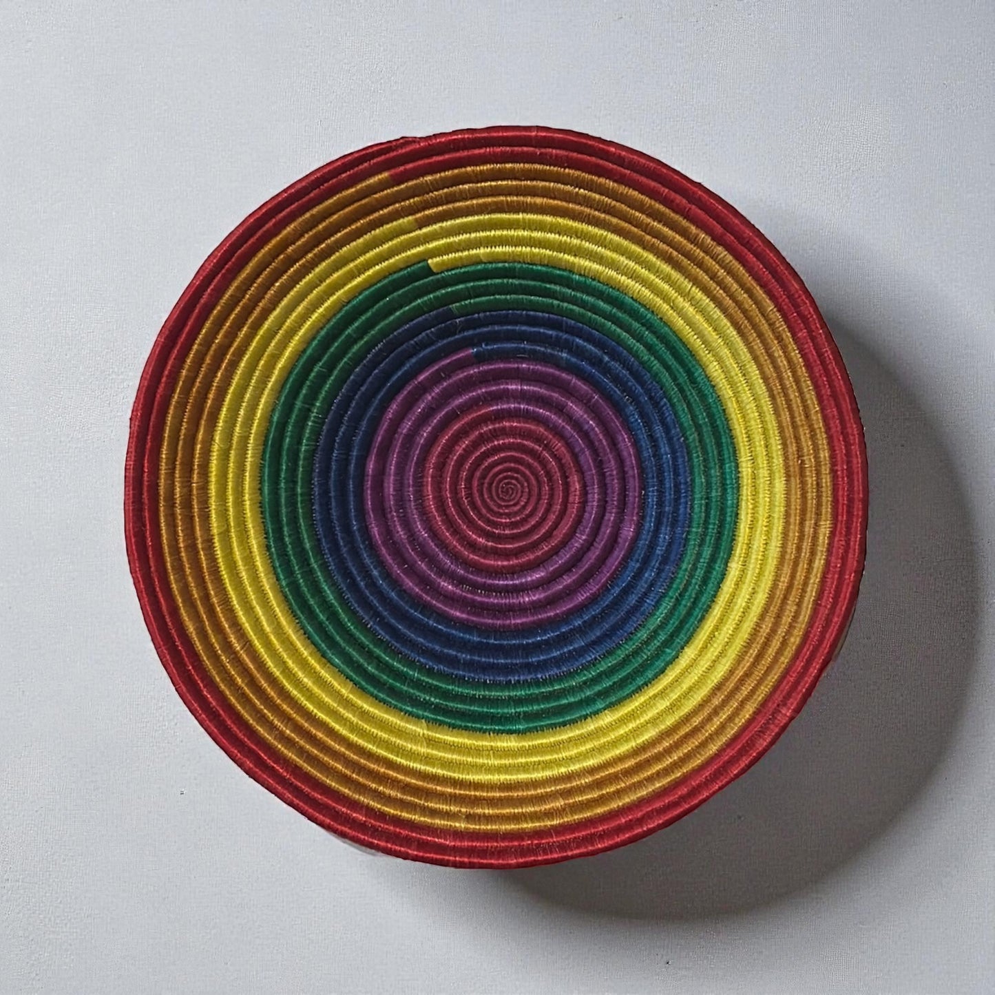 🌈 Harmony of Light Woven Basket