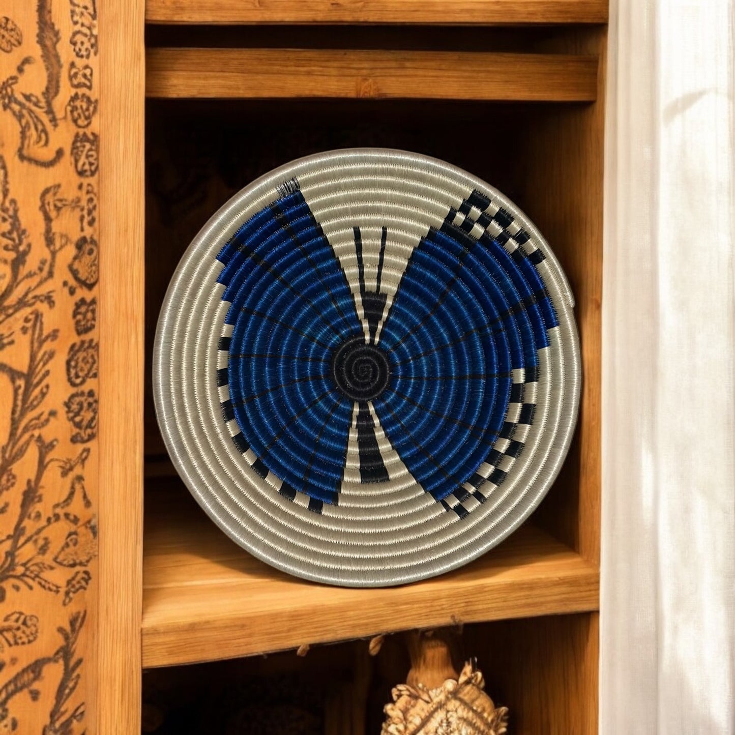 Wings of Serenity Woven Basket