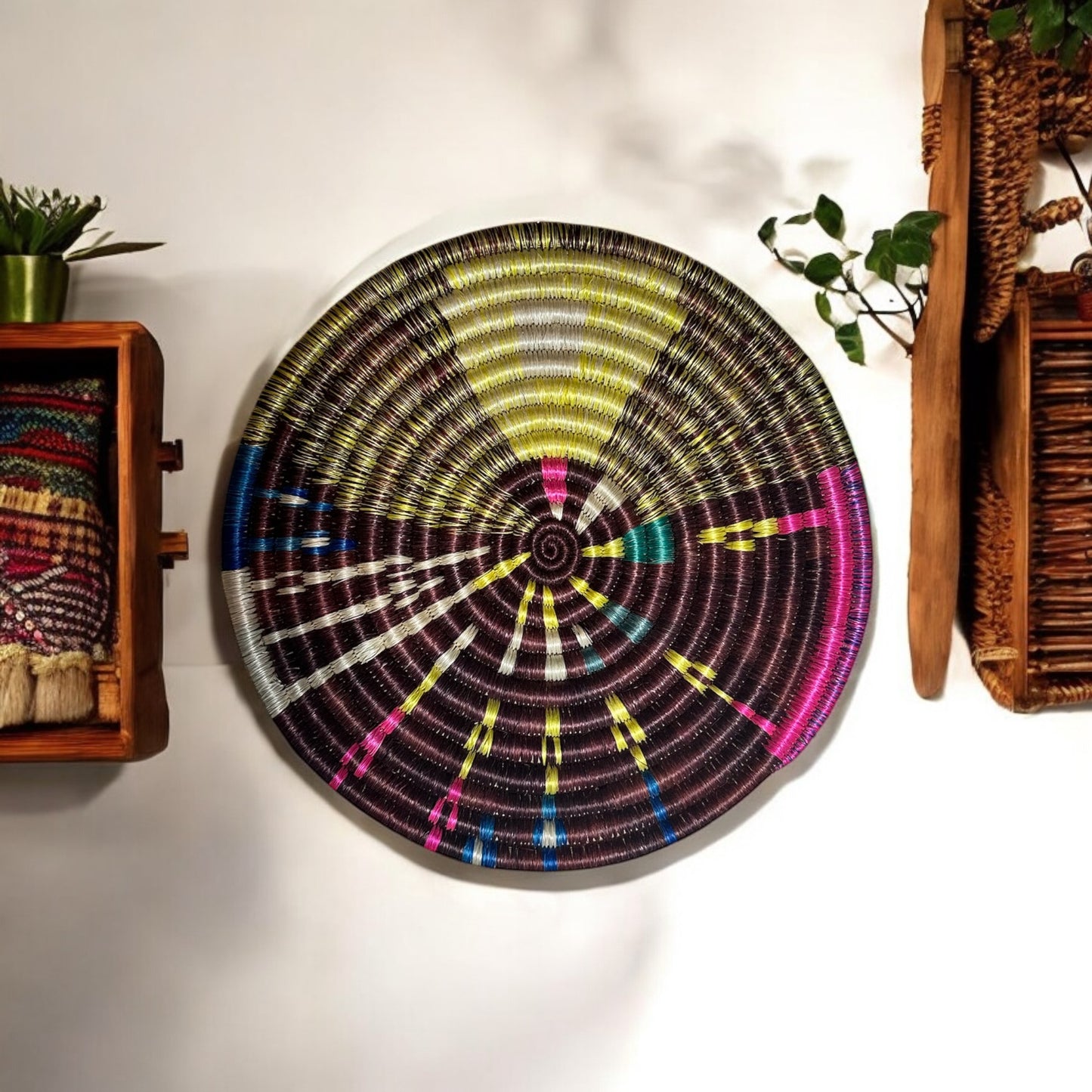 Vibrant Reflections Wall Mat