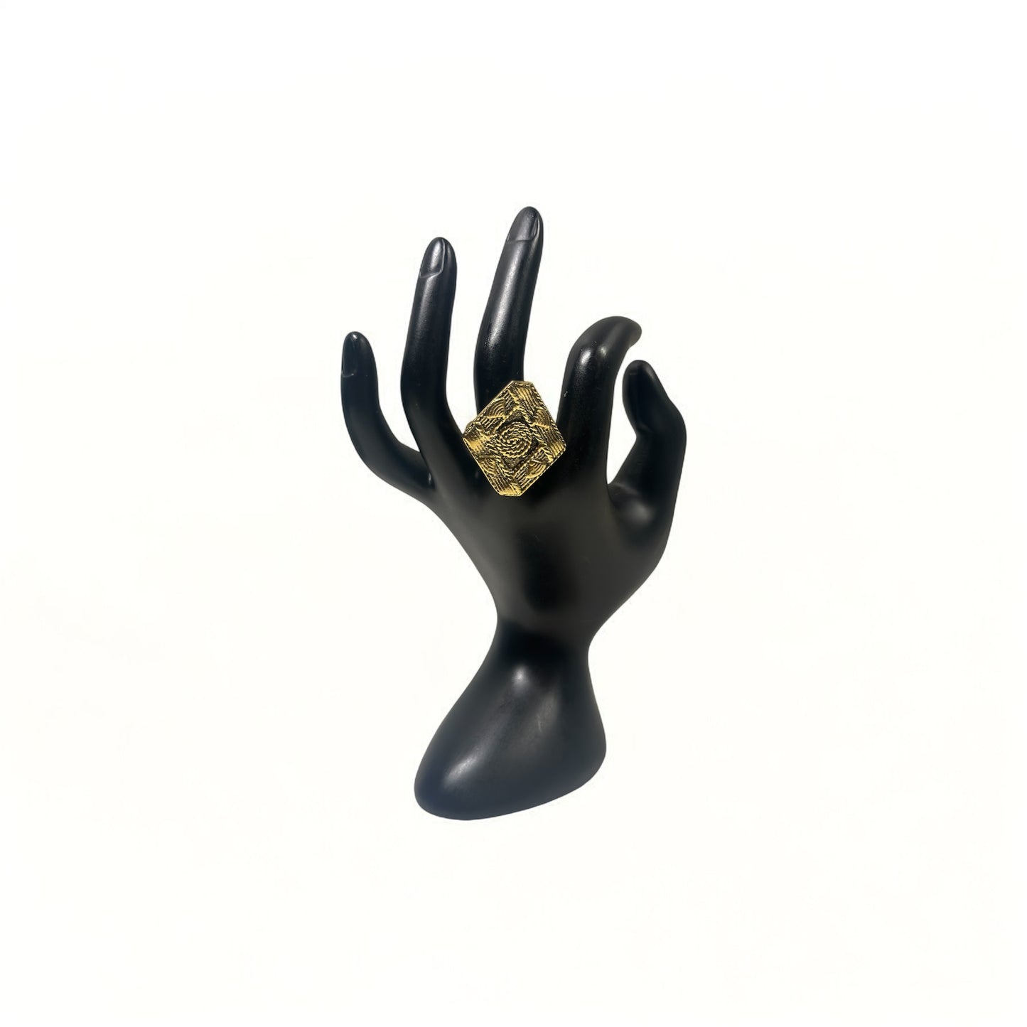 The Sacred Rhombus: Ancestral Pathways Ring