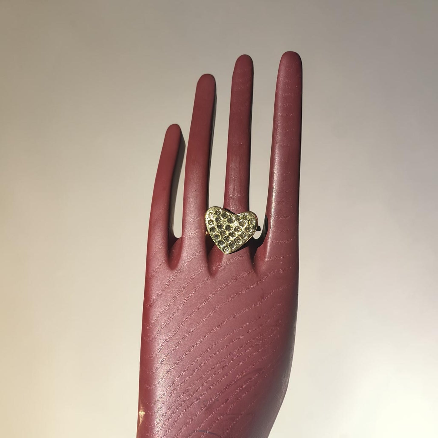 Moyo Heart Brass Ring