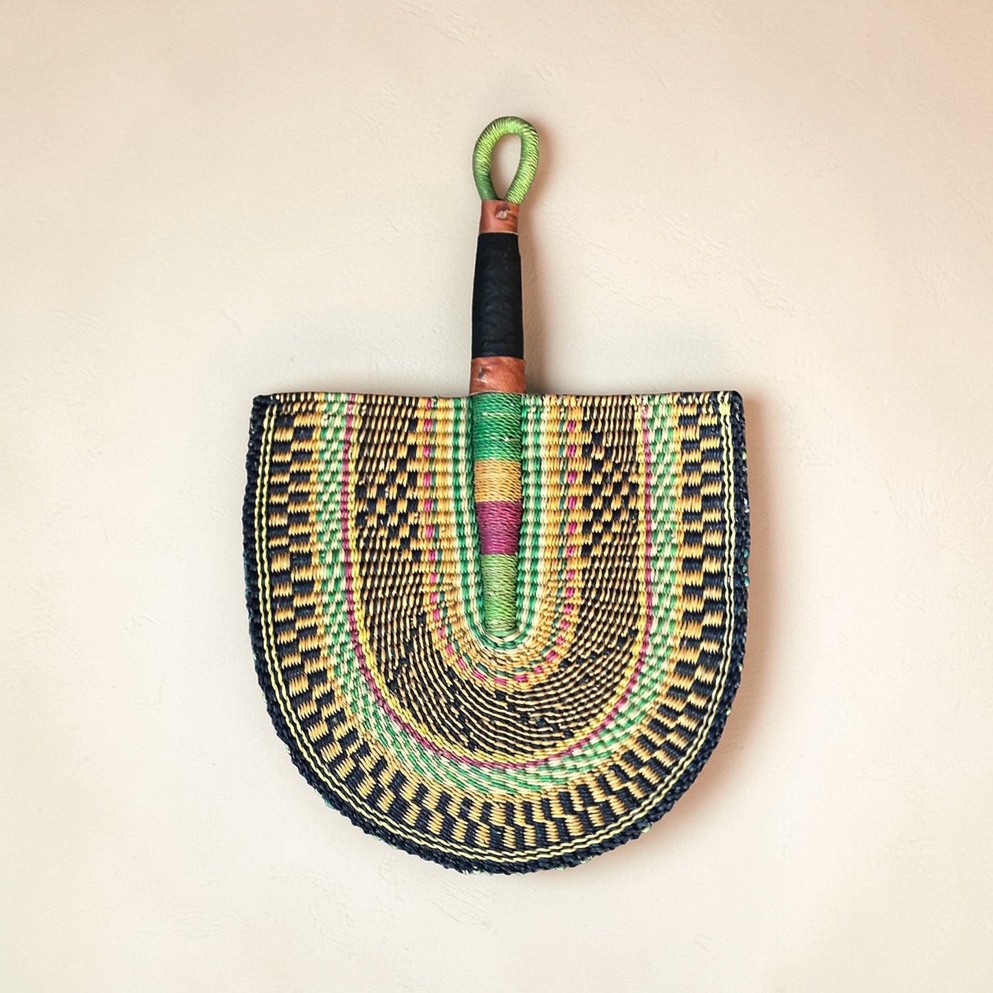 Woven African Fan – 25