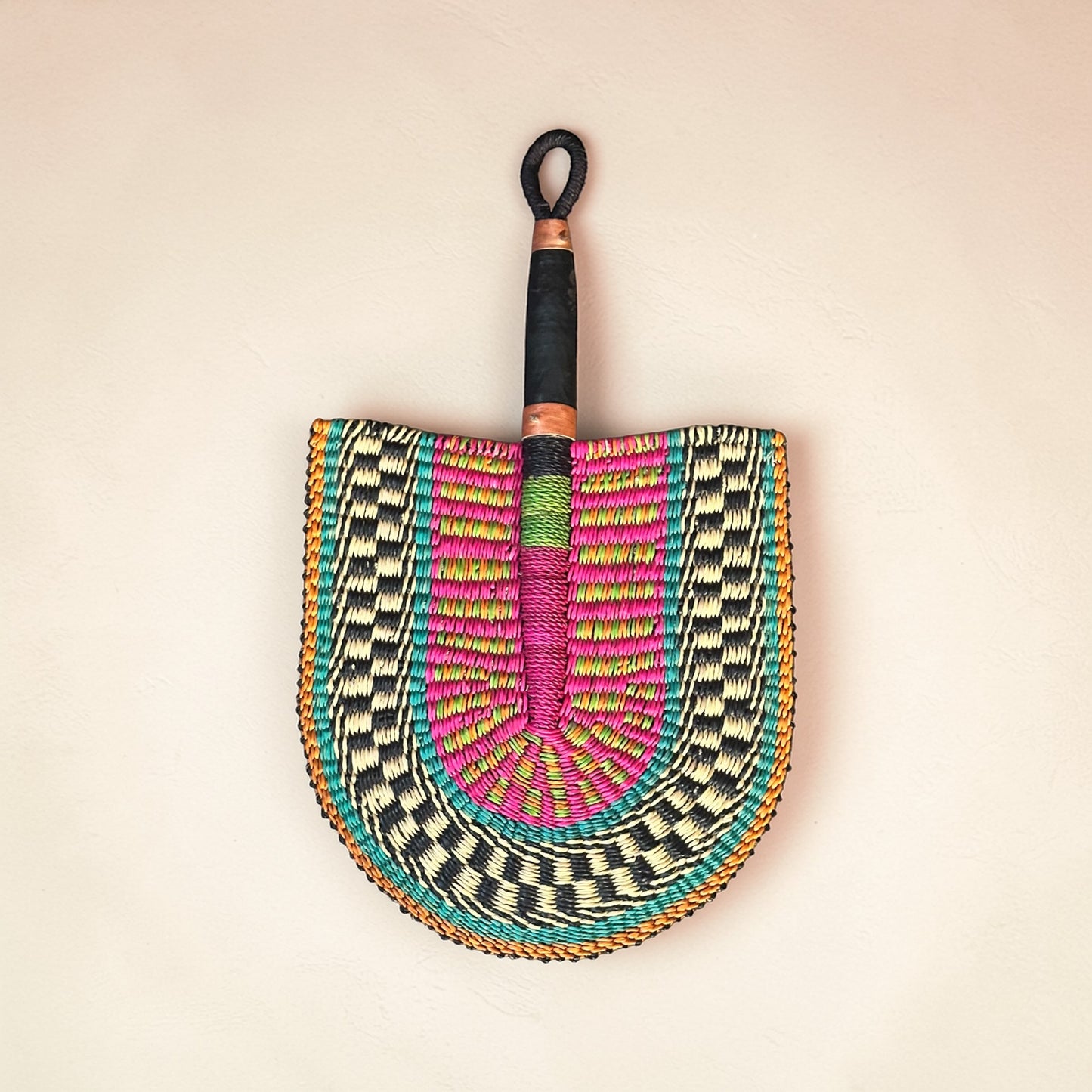 Woven African Fan – 06