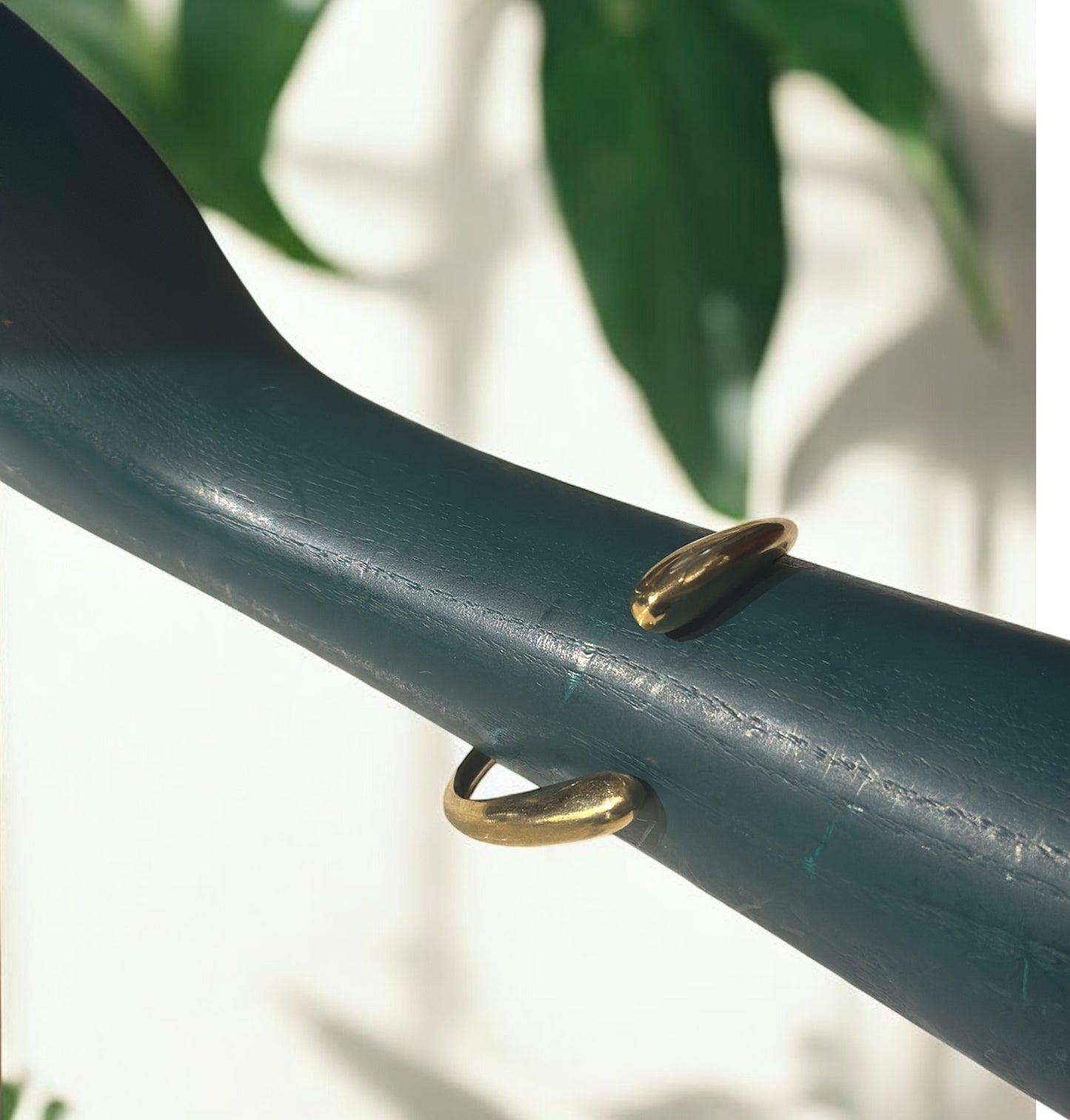 Golden Curve Minimalist Cuff