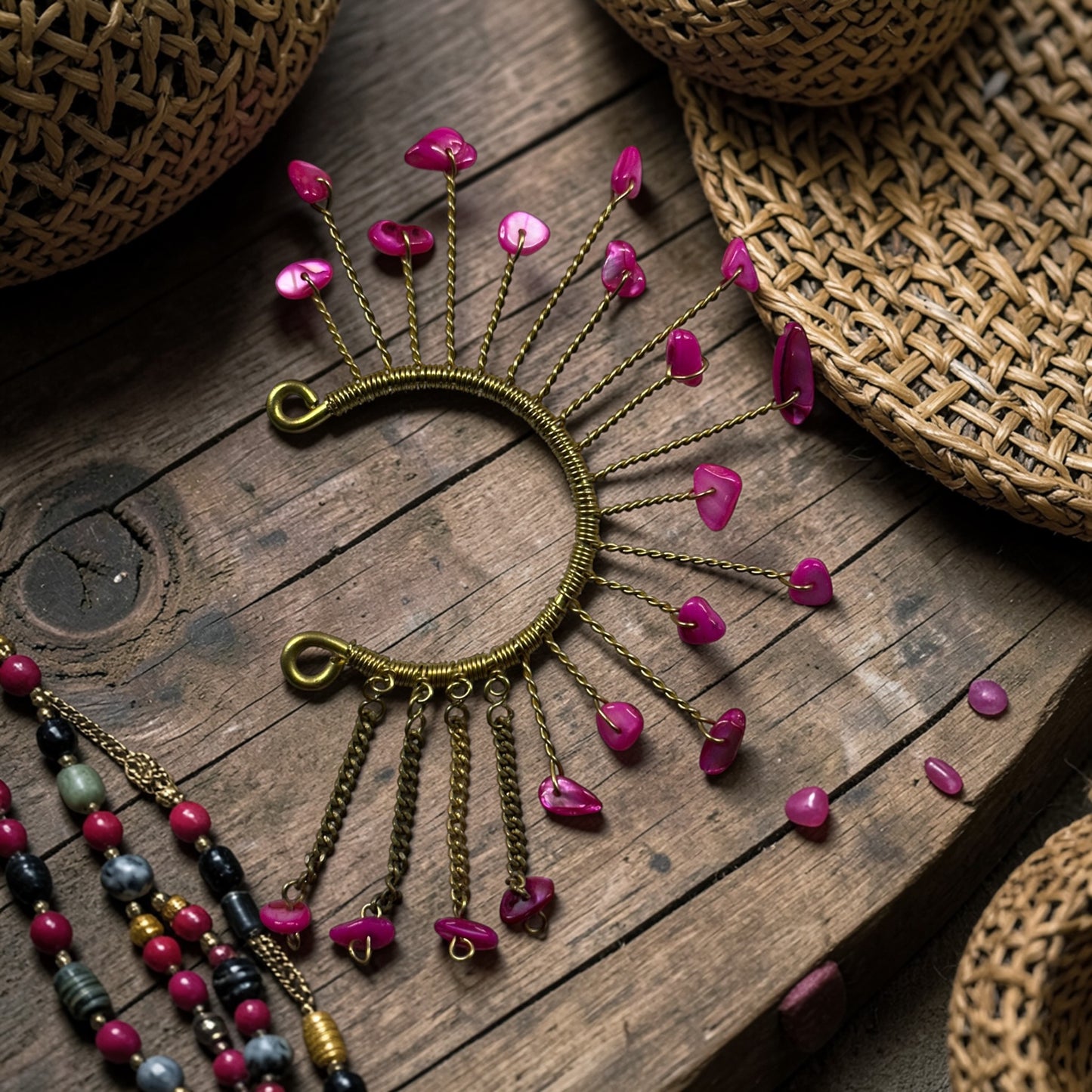 AdornHer “Electric Bloom” Ear Cuff