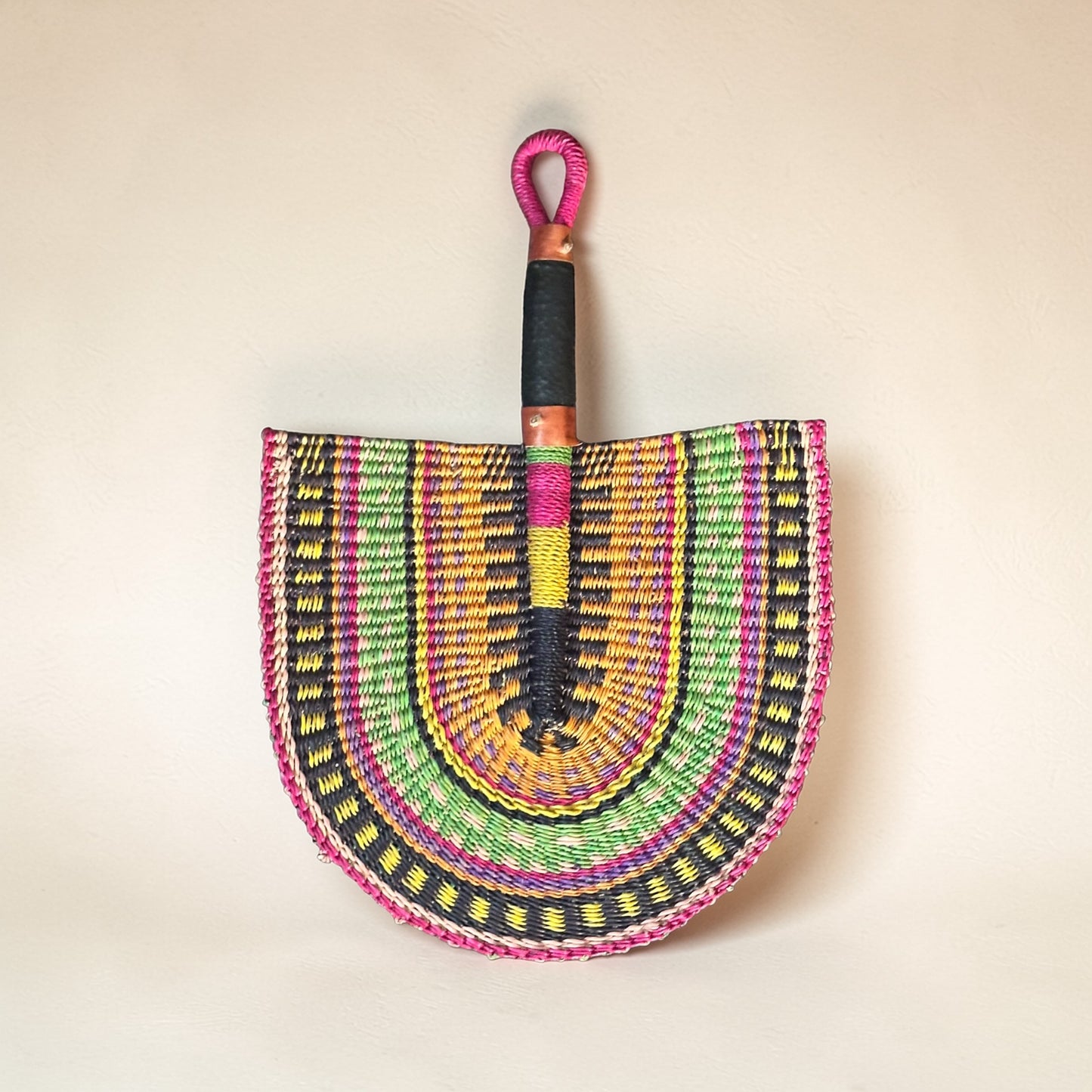Woven African Fan – 18