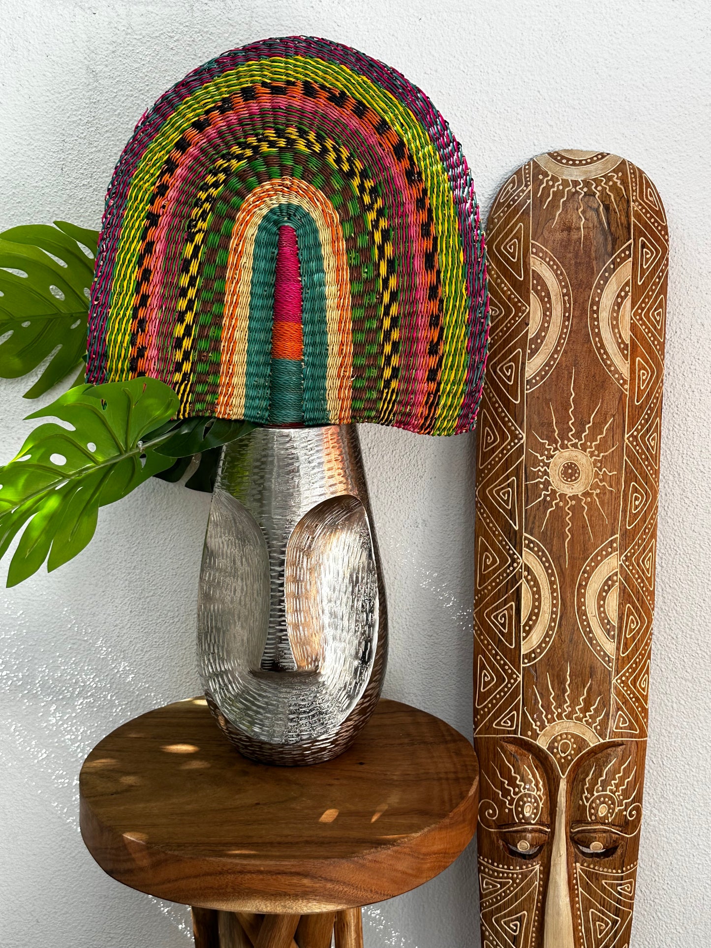 Colorful Woven Fan