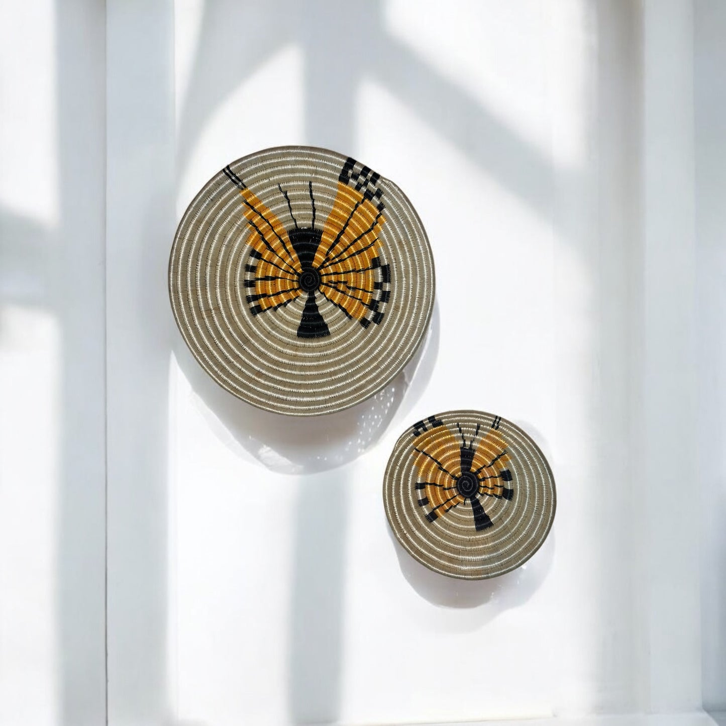 Butterfly Haven Woven Basket