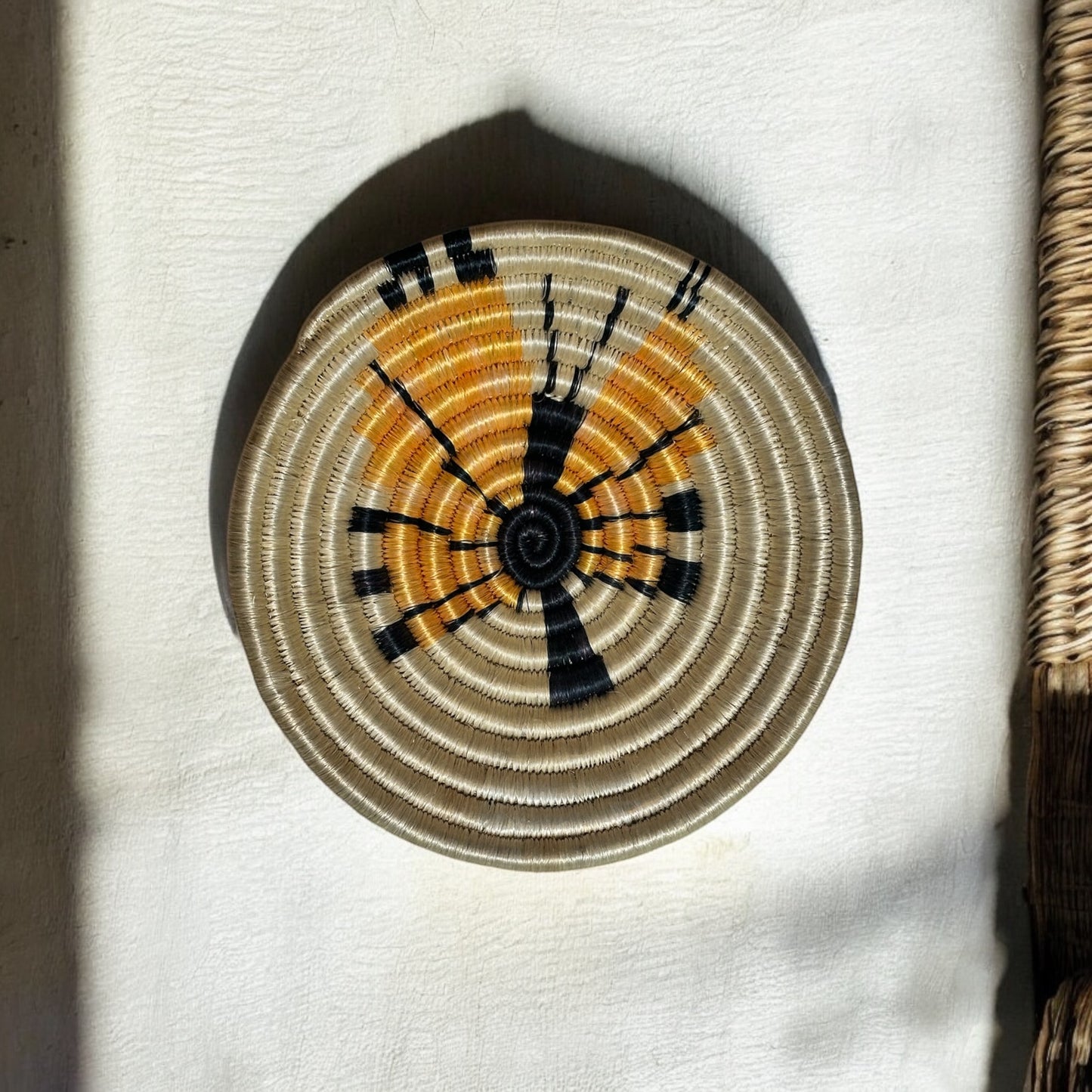 Butterfly Haven Woven Basket