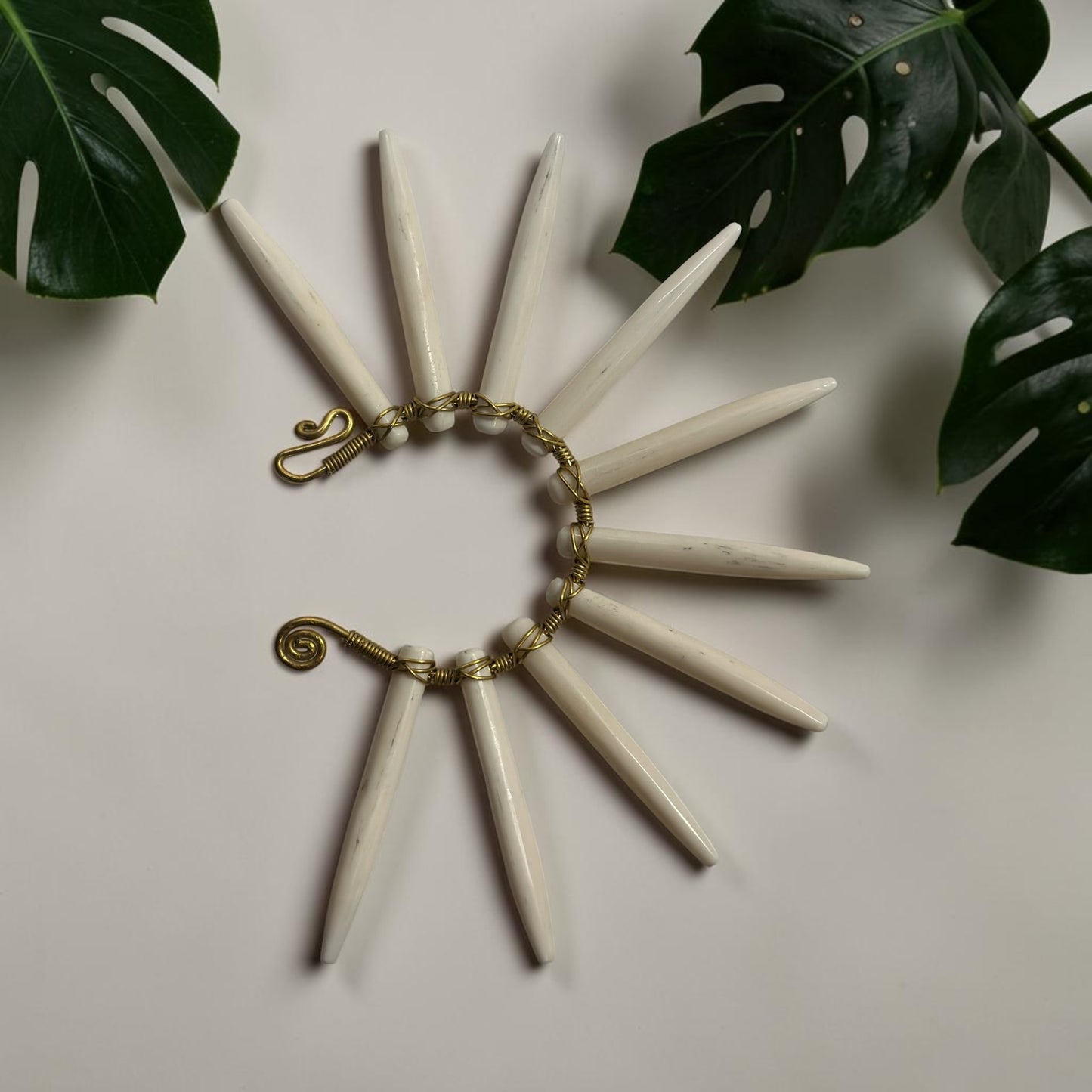 🤍 AdornHer “Ivory Spirit” Cowrie Ear Cuff