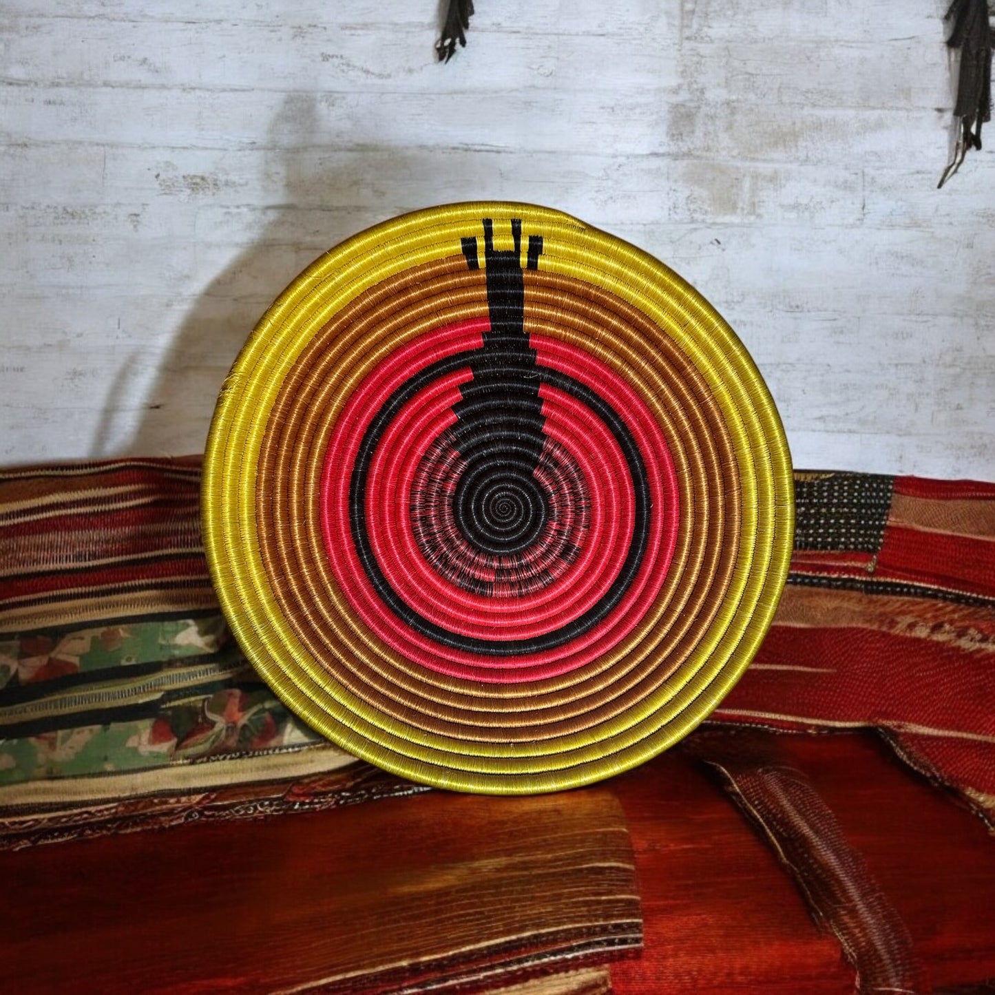 Sunset Spirit Woven Basket (Large)