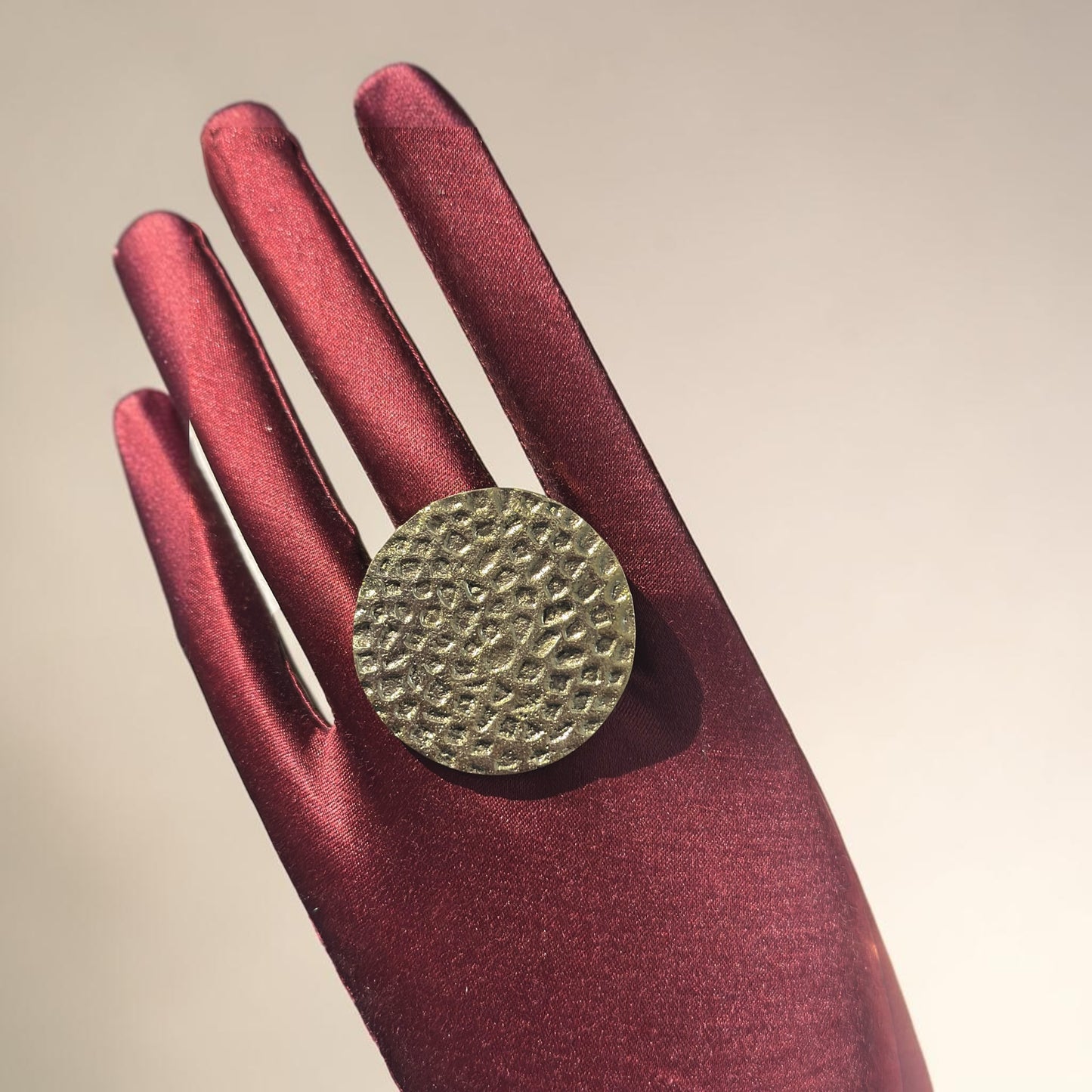 Imprint Brass Ring