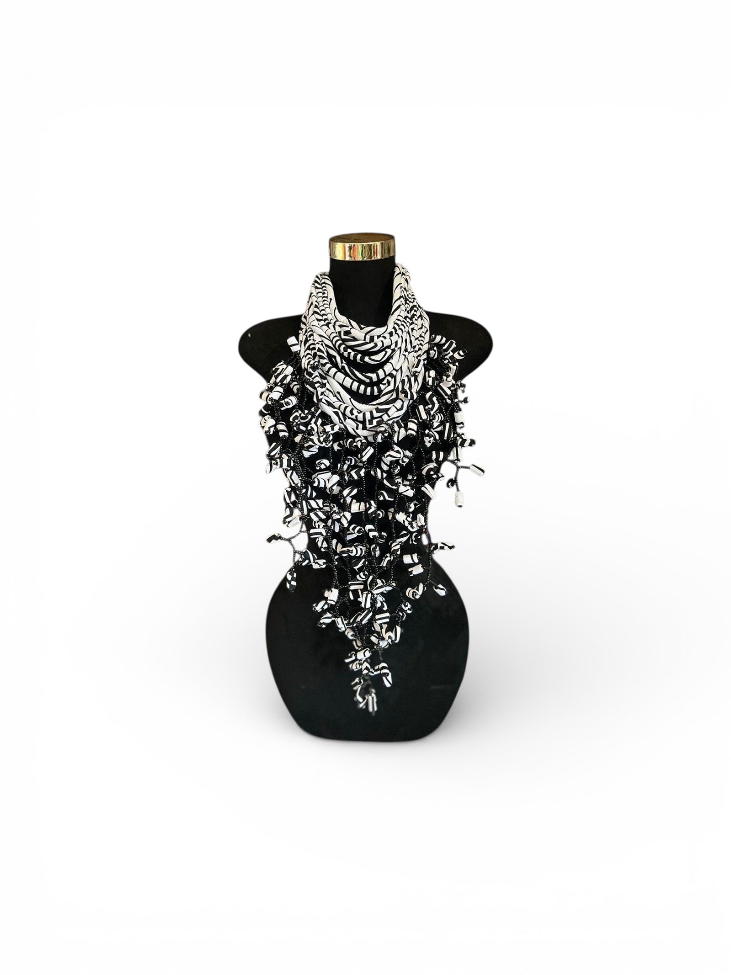 Between Tradition & Tomorrow — Black & White Statement Adornment