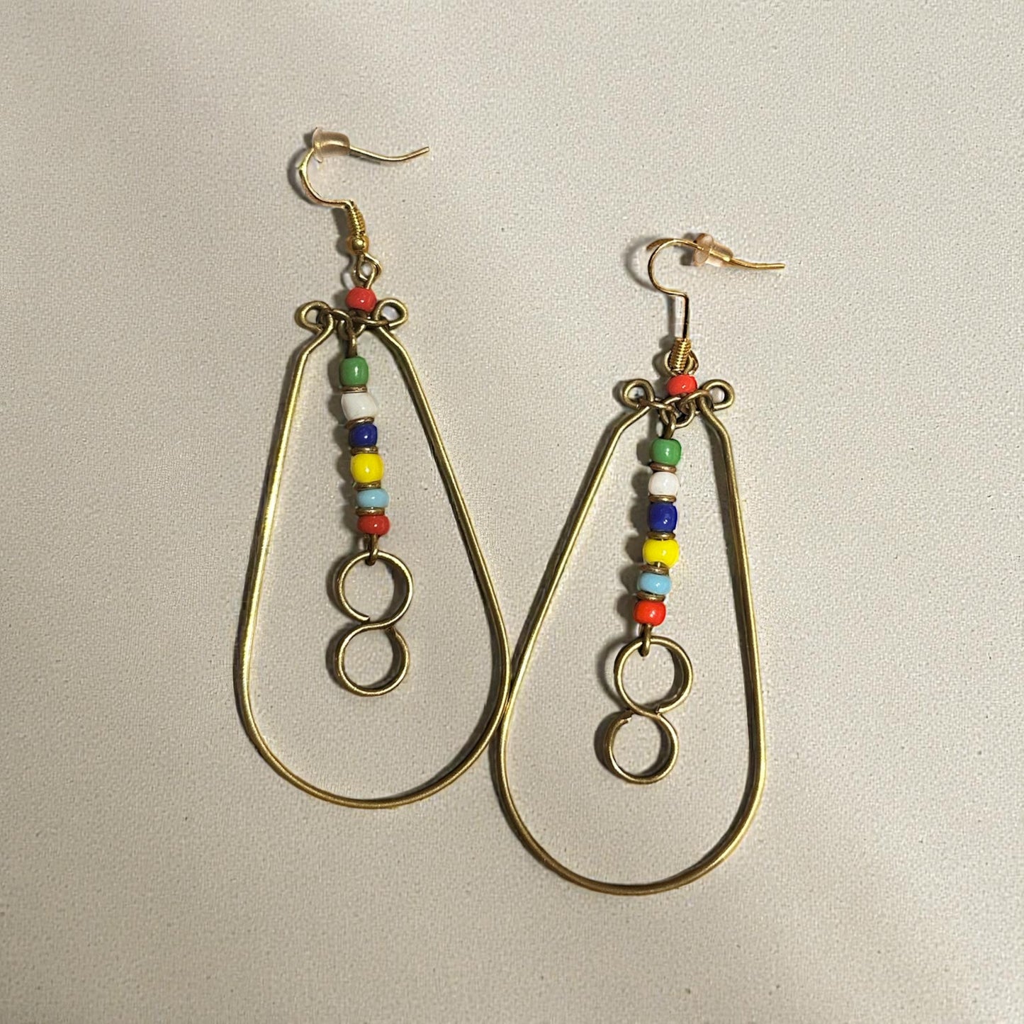 Radiant Harmony Loop Earrings