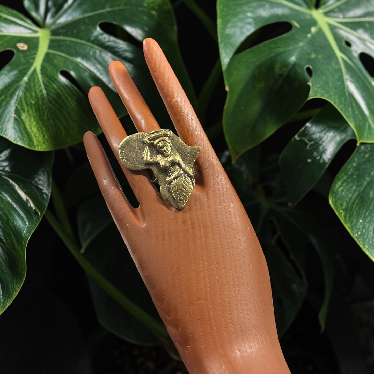 Motherland Guardian Brass Ring