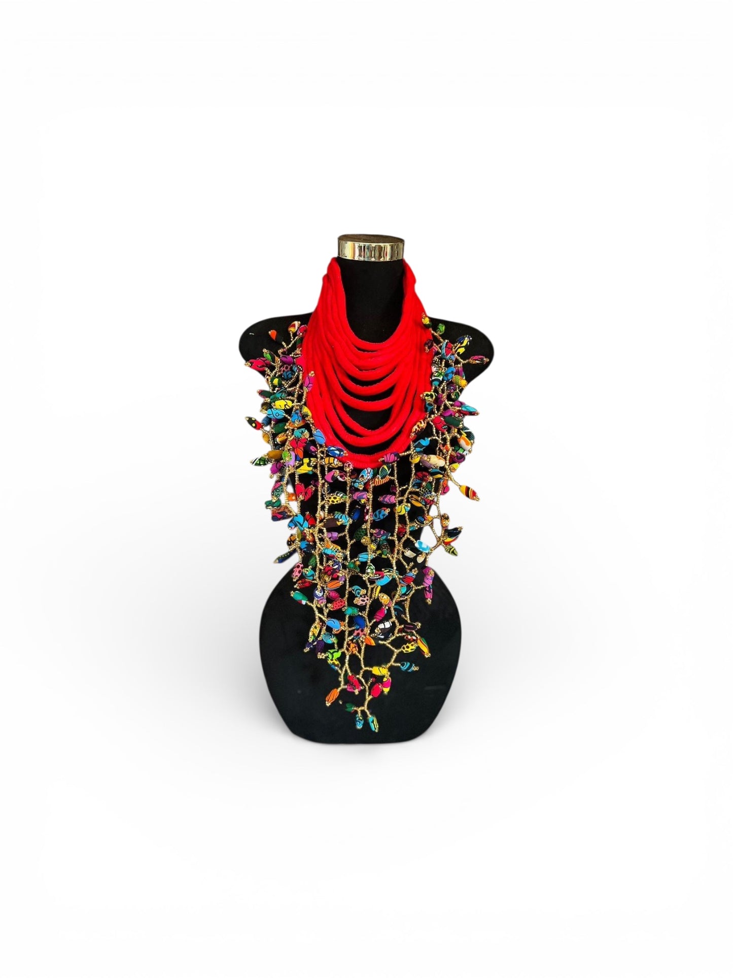 Made to Be Seen — Red Statement Adornment
