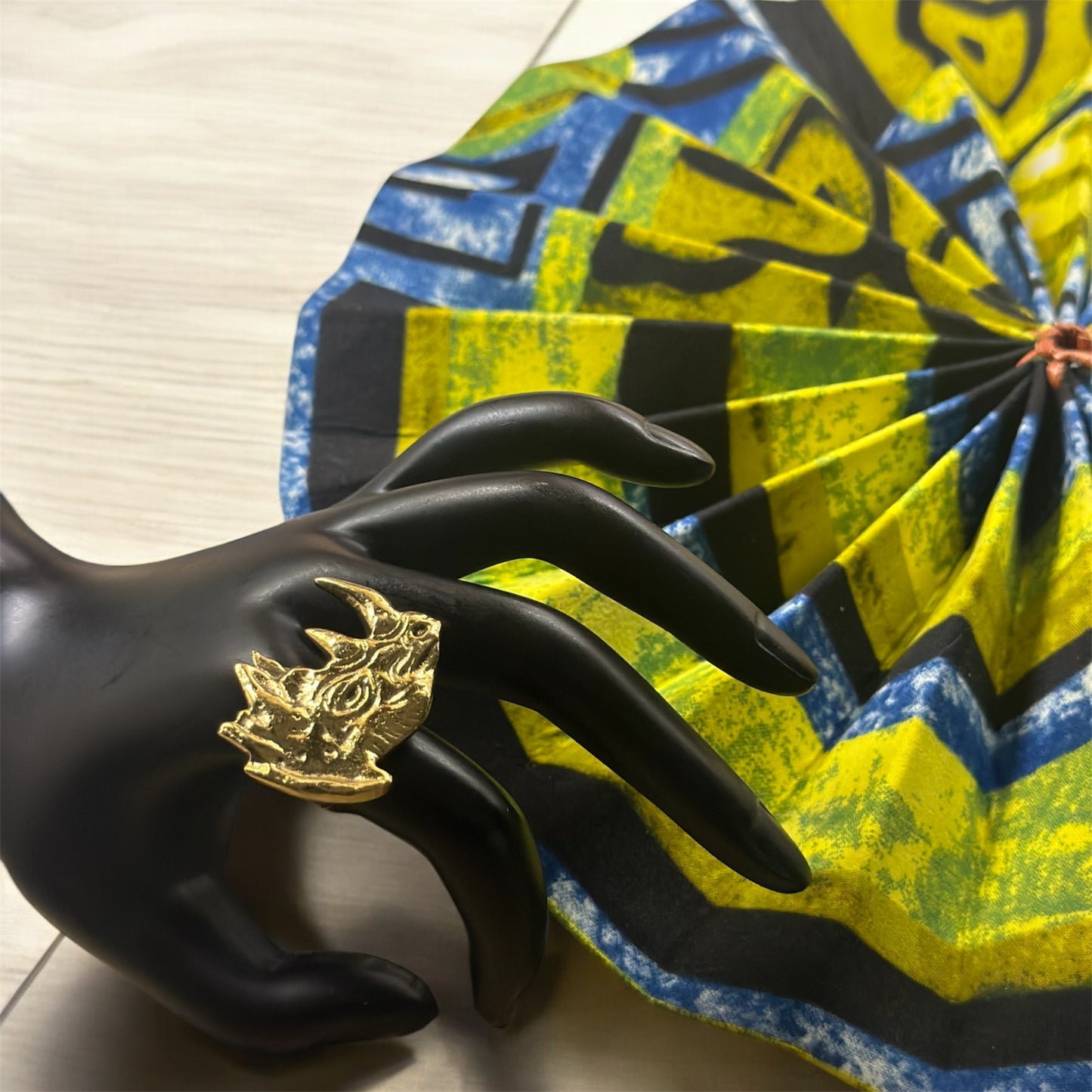 Rhino’s Legacy: Brass Strength Ring
