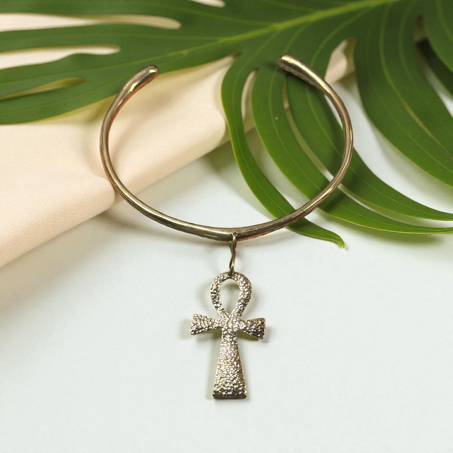 Ankh of Life Brass Necklace