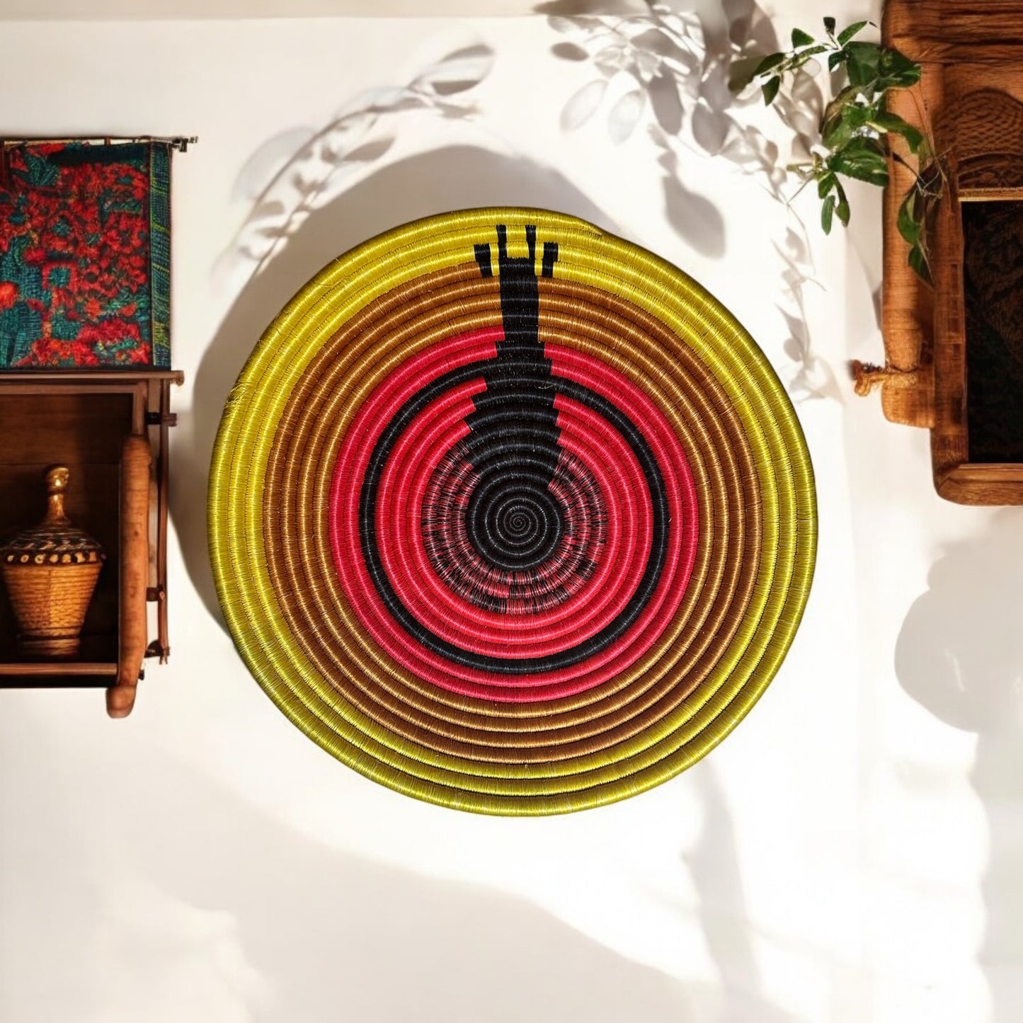 Sunset Spirit Woven Basket (Large)