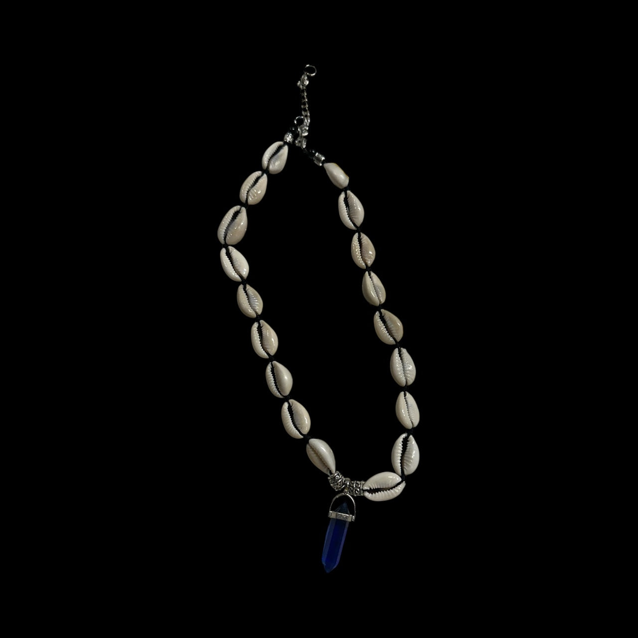 Blue Serenity Cowrie Necklace