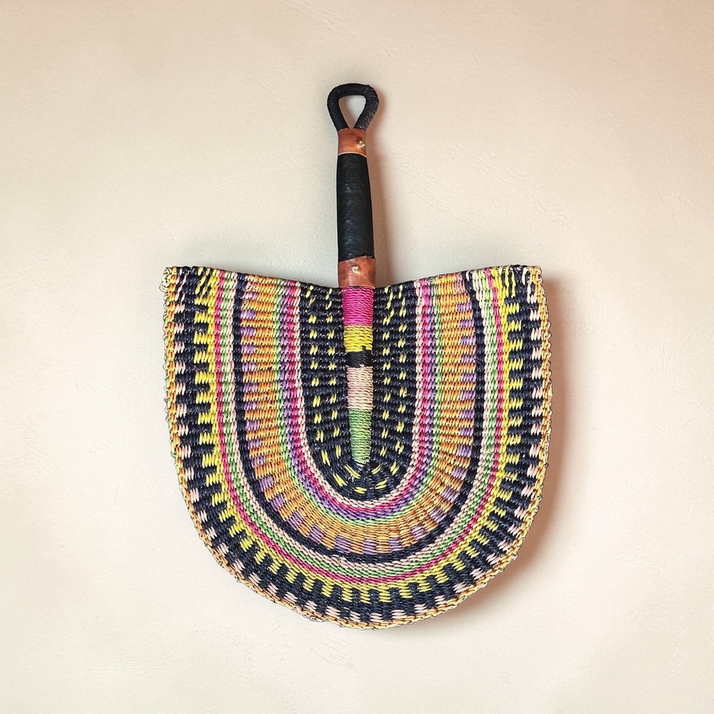 Woven African Fan – 19