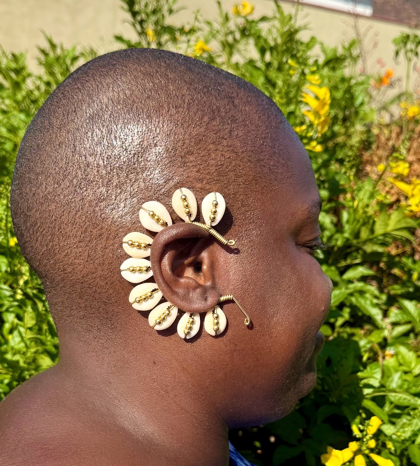 Sunseeker’s Shells Ear Cuff – Right Ear