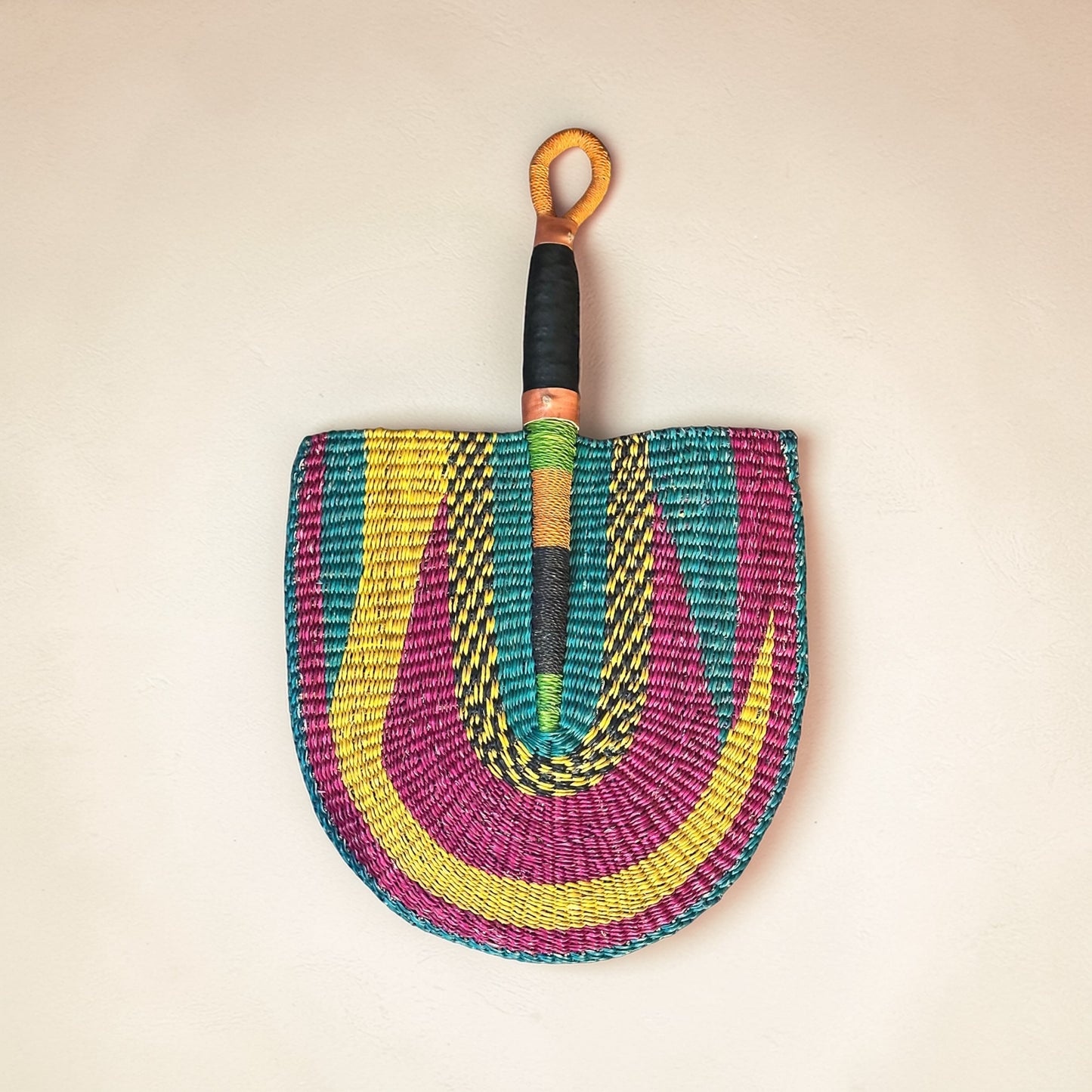 Woven African Fan – 09