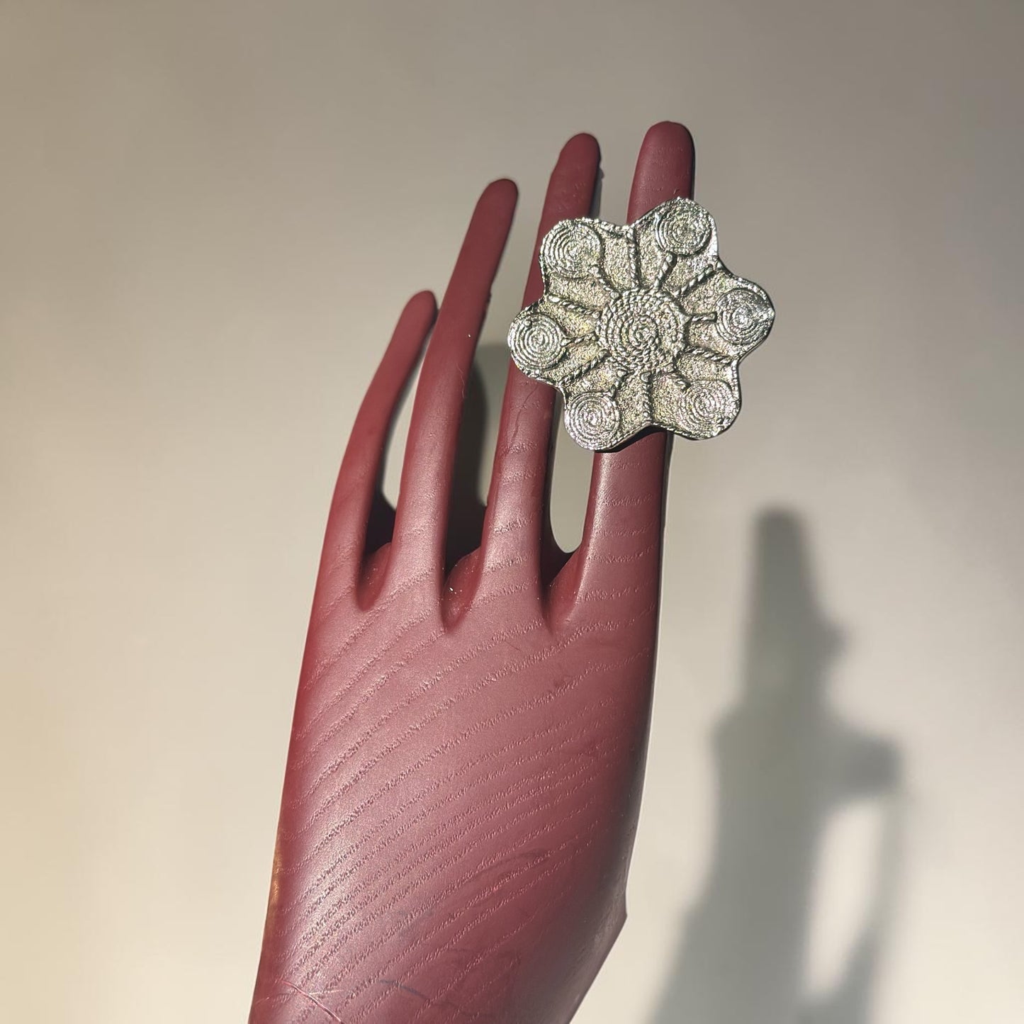 Blossom of Heritage Silver Ring