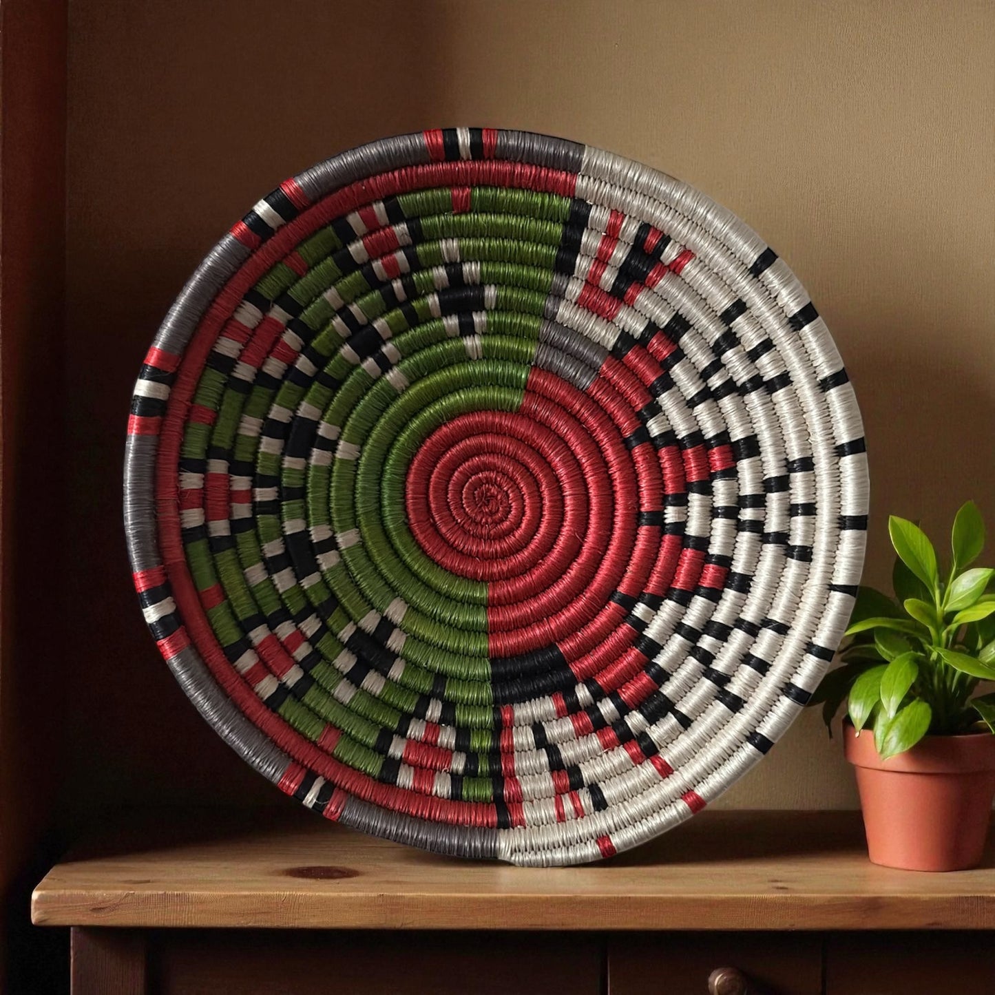 ❤️🔥 Warrior’s Spirit Woven Basket