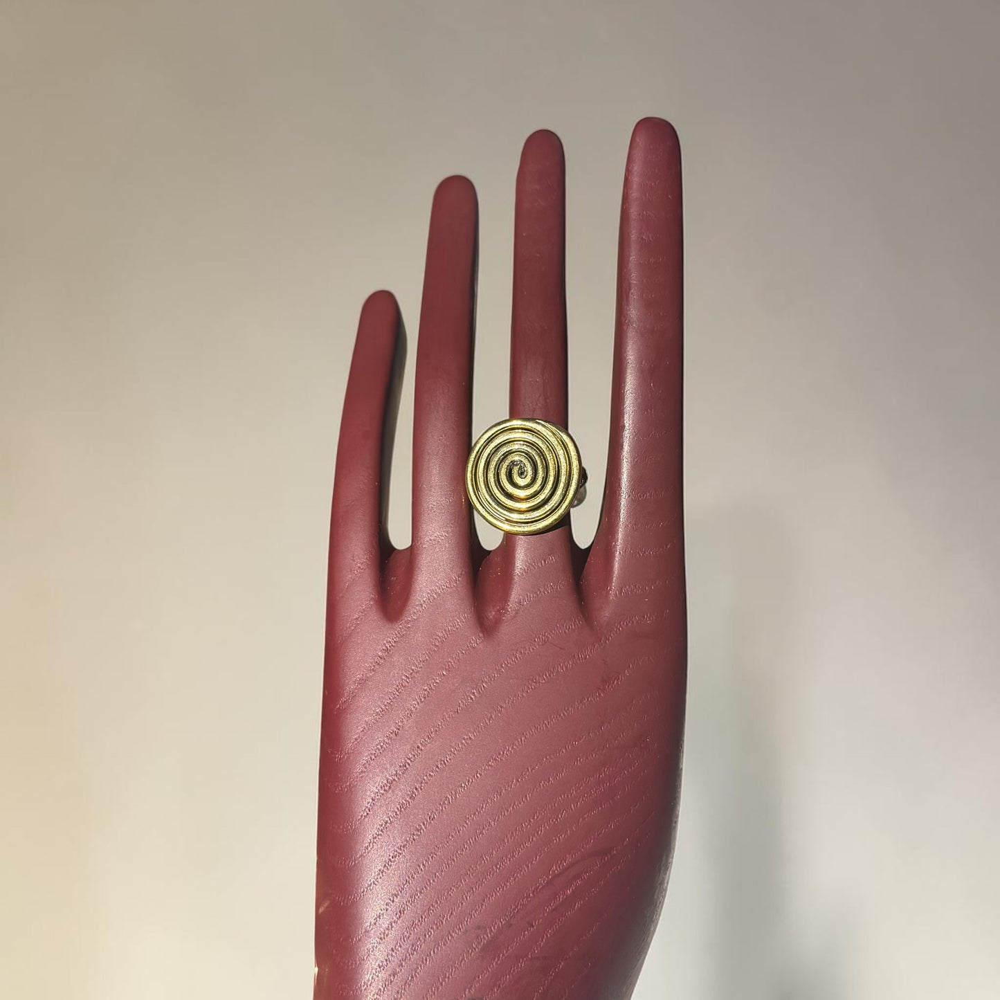 Mighty Spiral Brass Ring(Small)