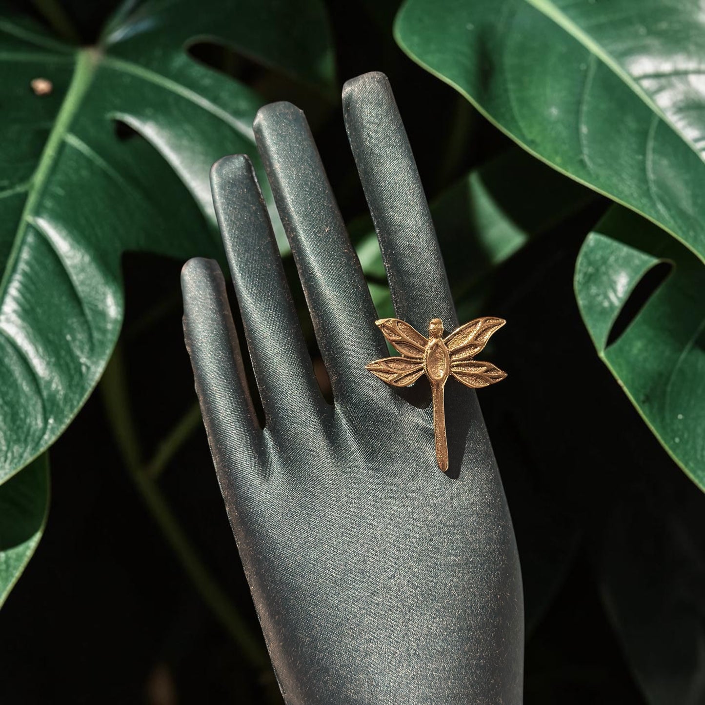 Wings of Change Brass Ring