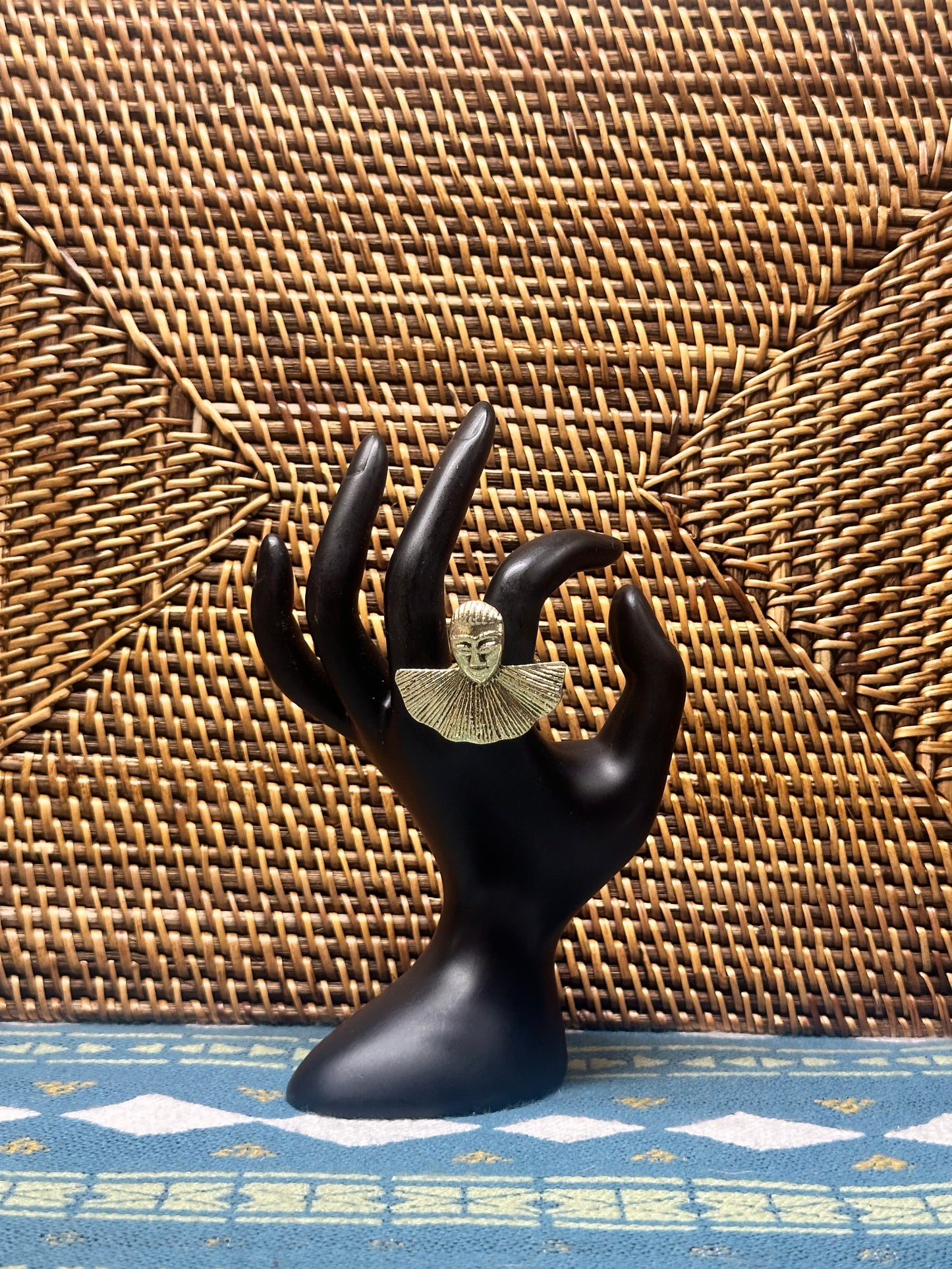 Sun God Brass Ring