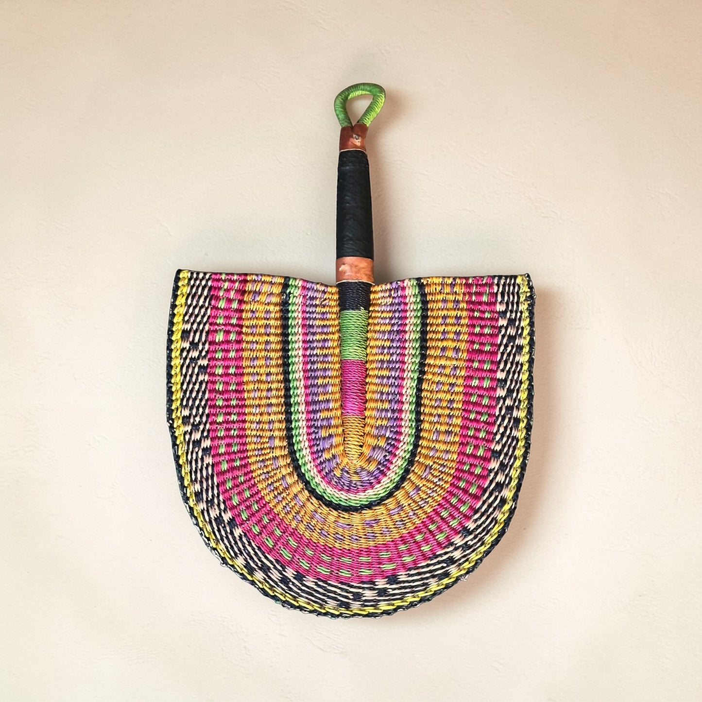 Woven African Fan – 04