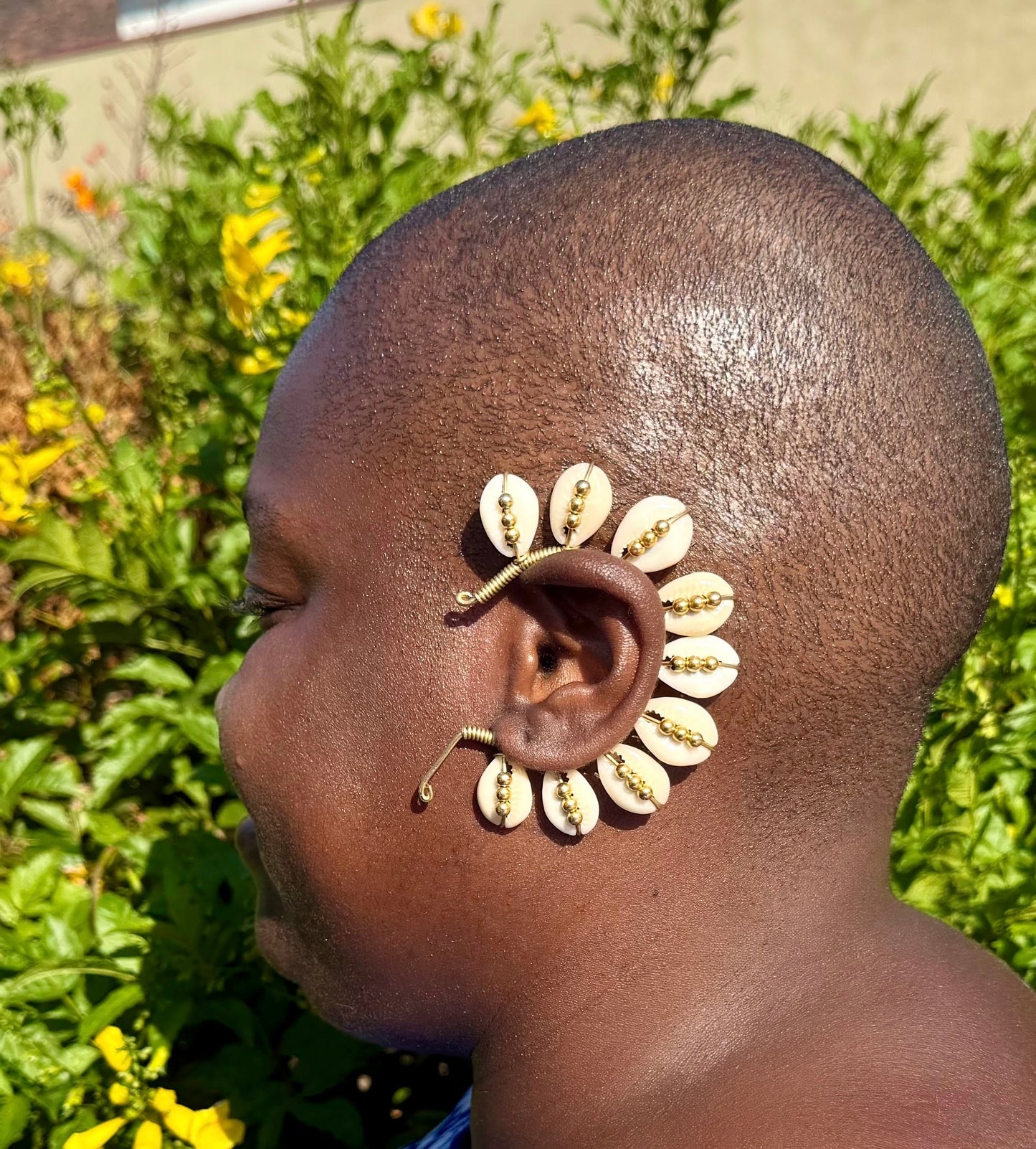 Sunseeker’s Shells Ear Cuff – Left Ear