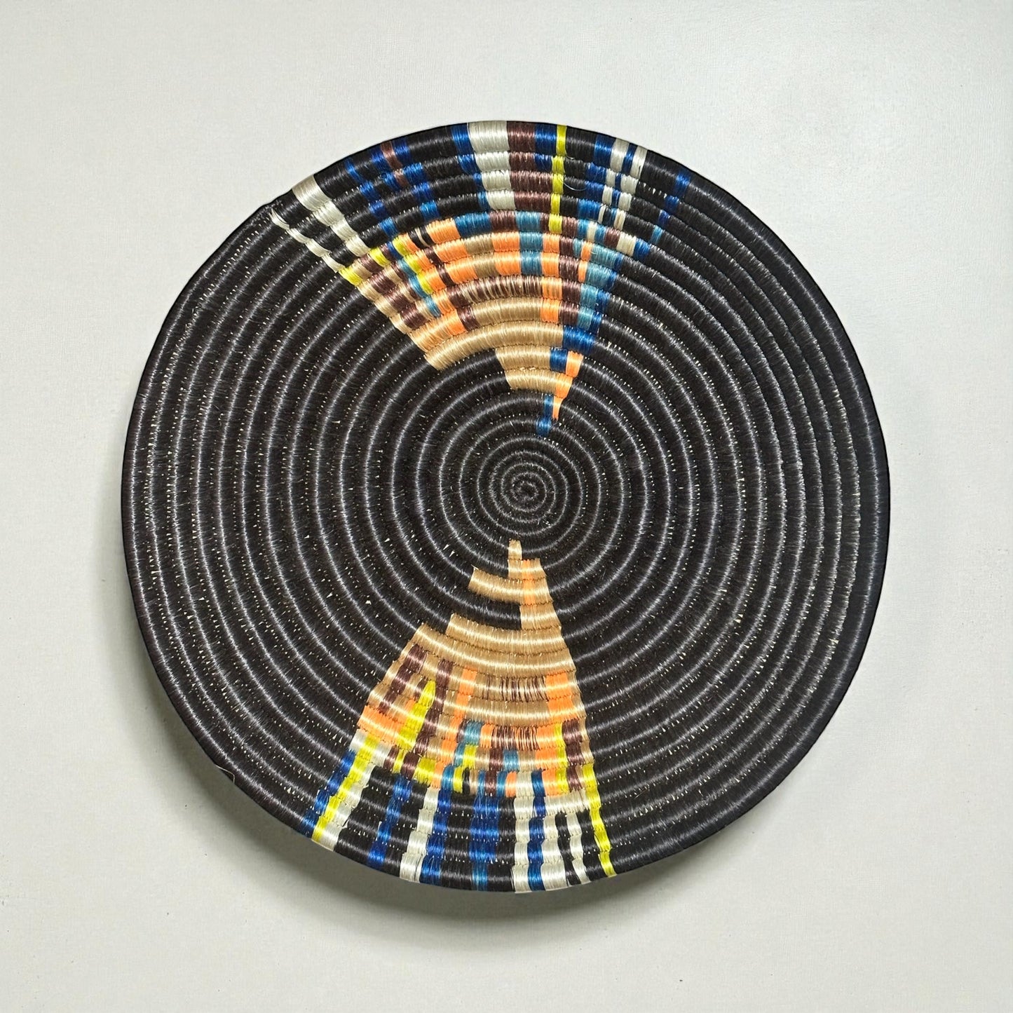 🌌 Midnight Colorfall Woven Basket