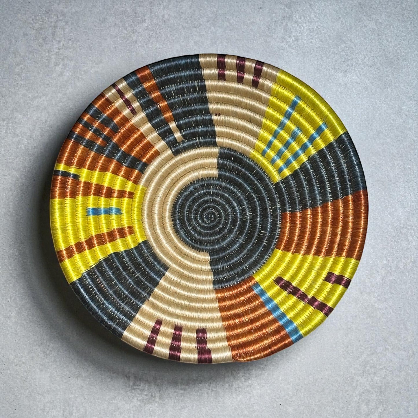 🌞 Desert Prism Woven Basket