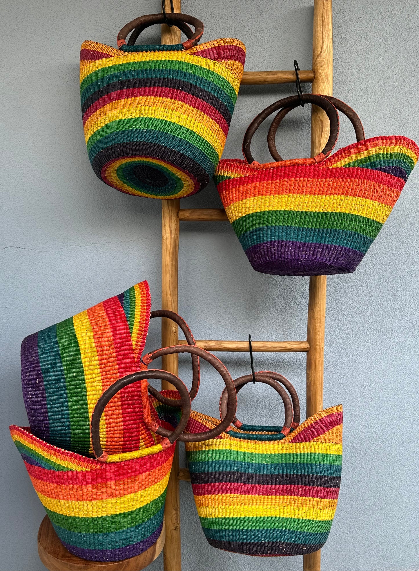 Rainbow U-Shopper Basket Style 2