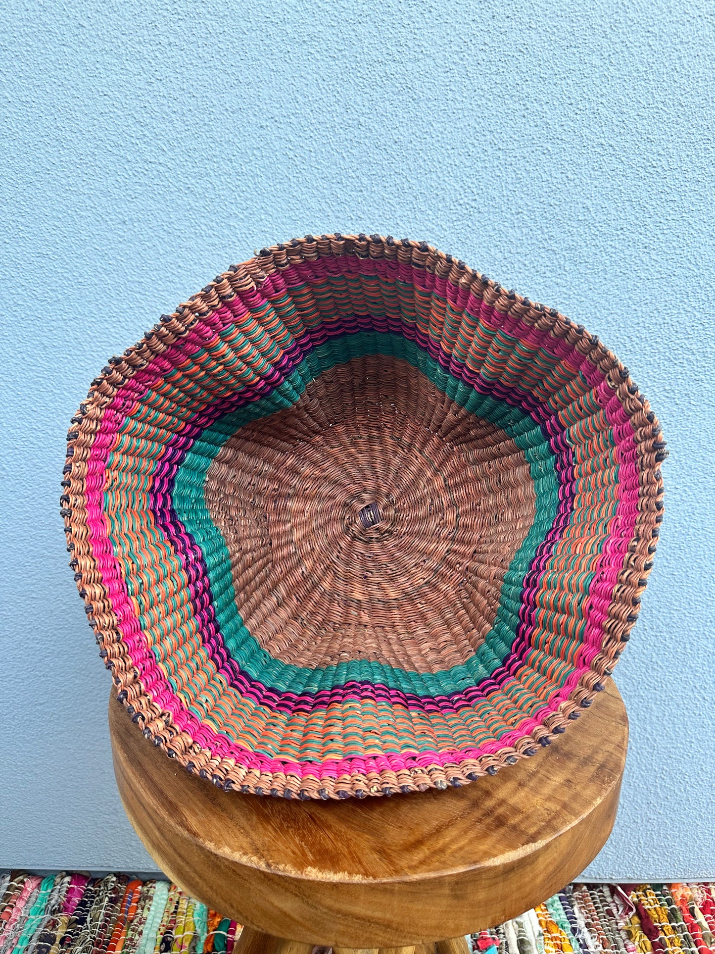 Earthly Elegance Wave Basket