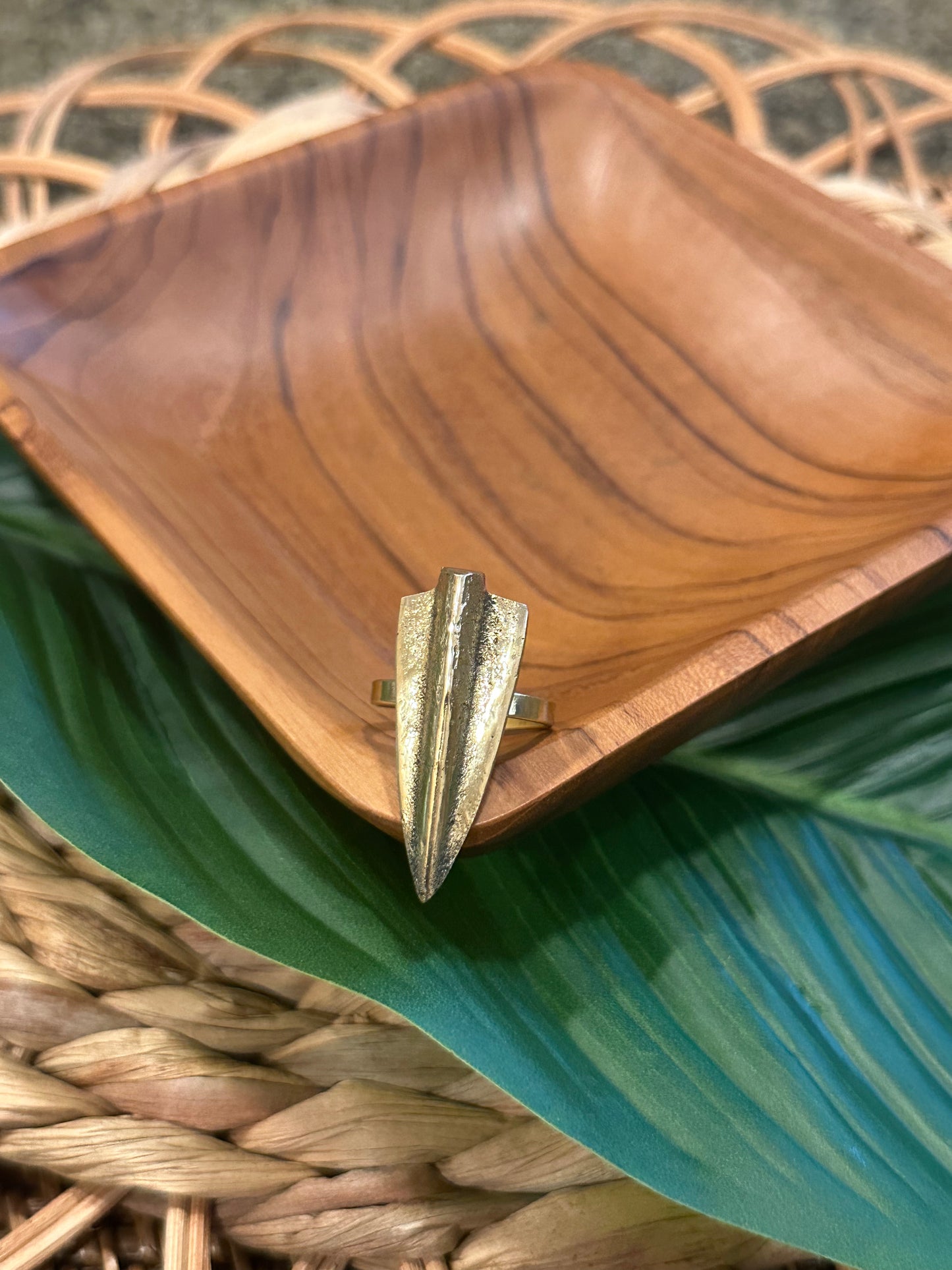 Arrowhead Brass Ring