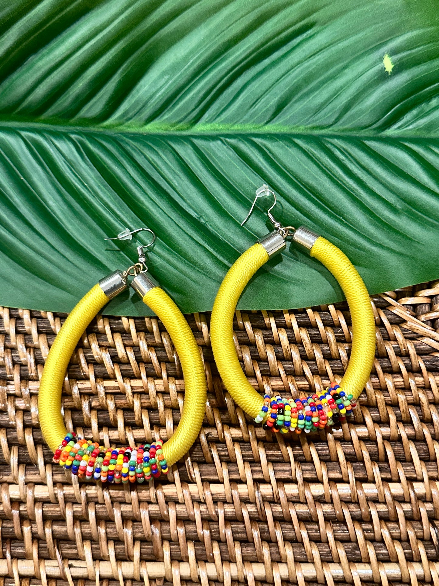 Nataja Yellow Earrings