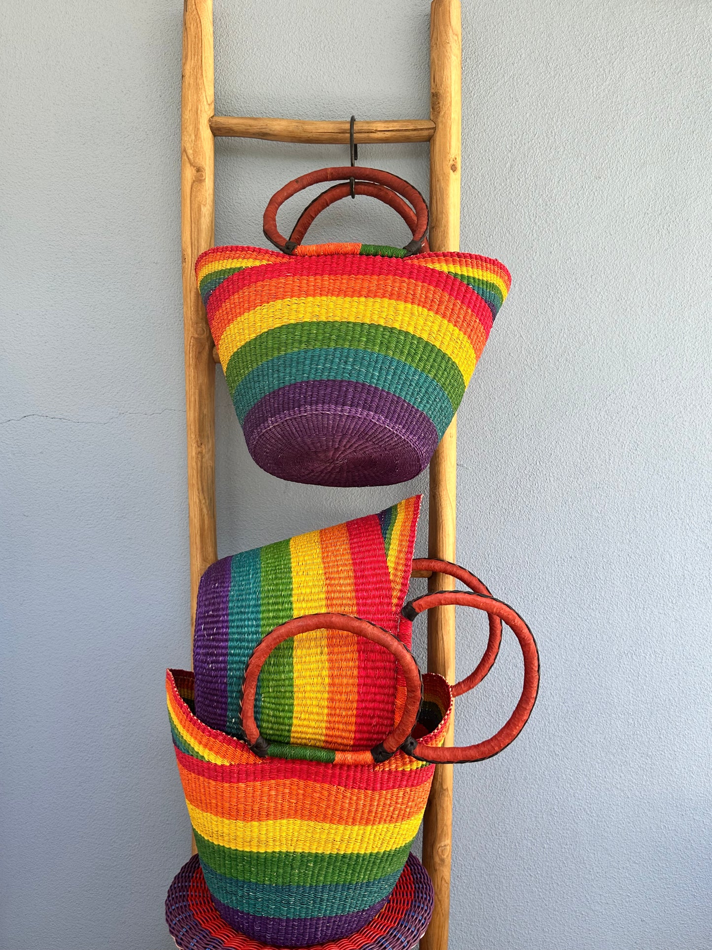 Rainbow U-Shopper Basket