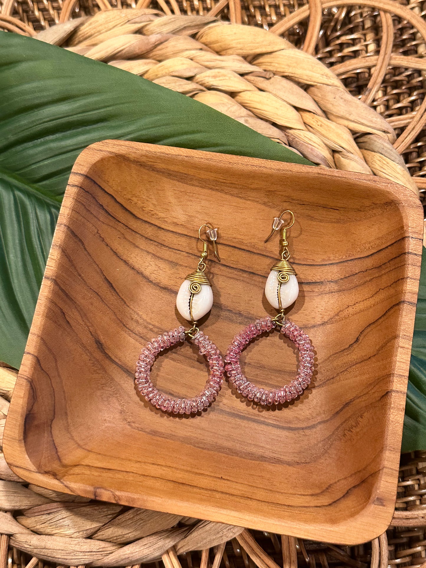 Amara Pink Earrings